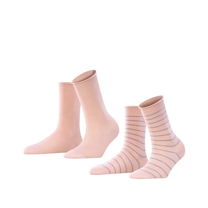 FALKE Socken Happy Stripe 2-Pack (2-Paar)