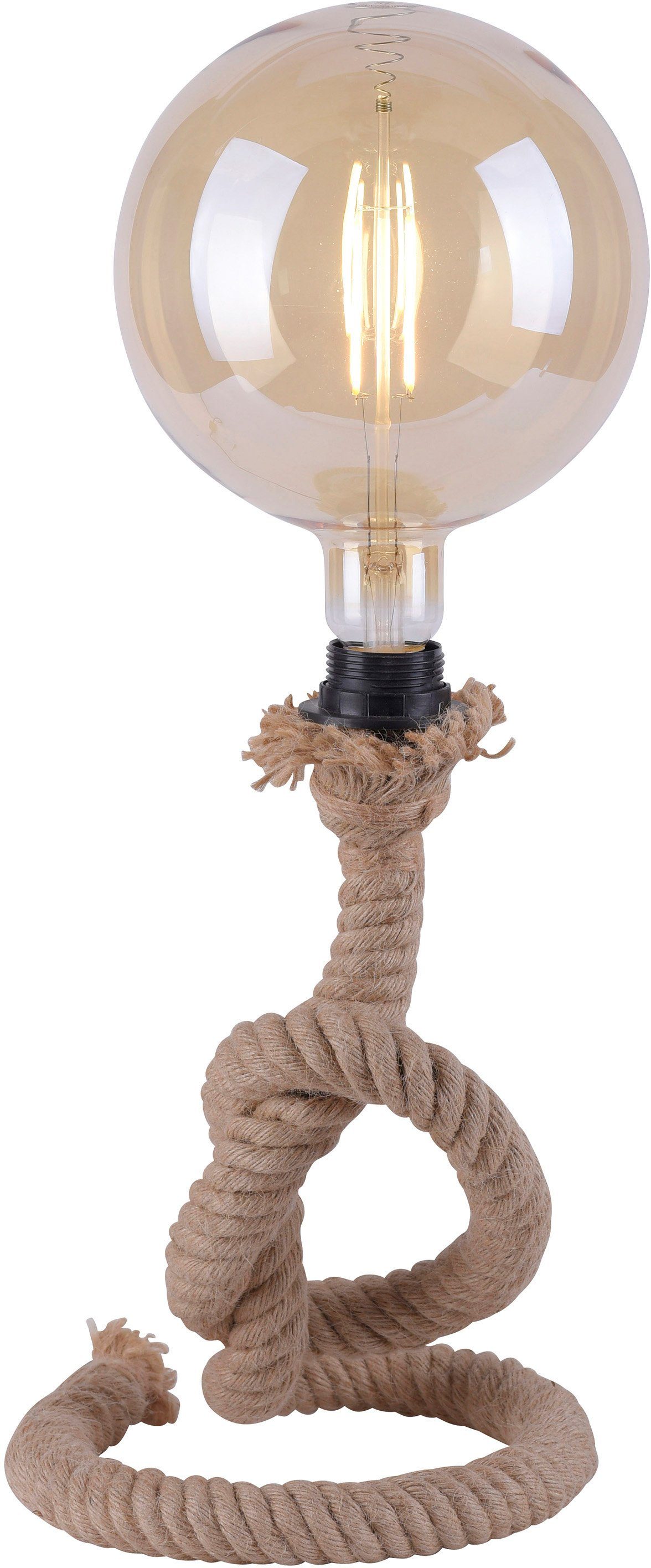 Tischlampe Rope aus dickem Seil günstig online kaufen