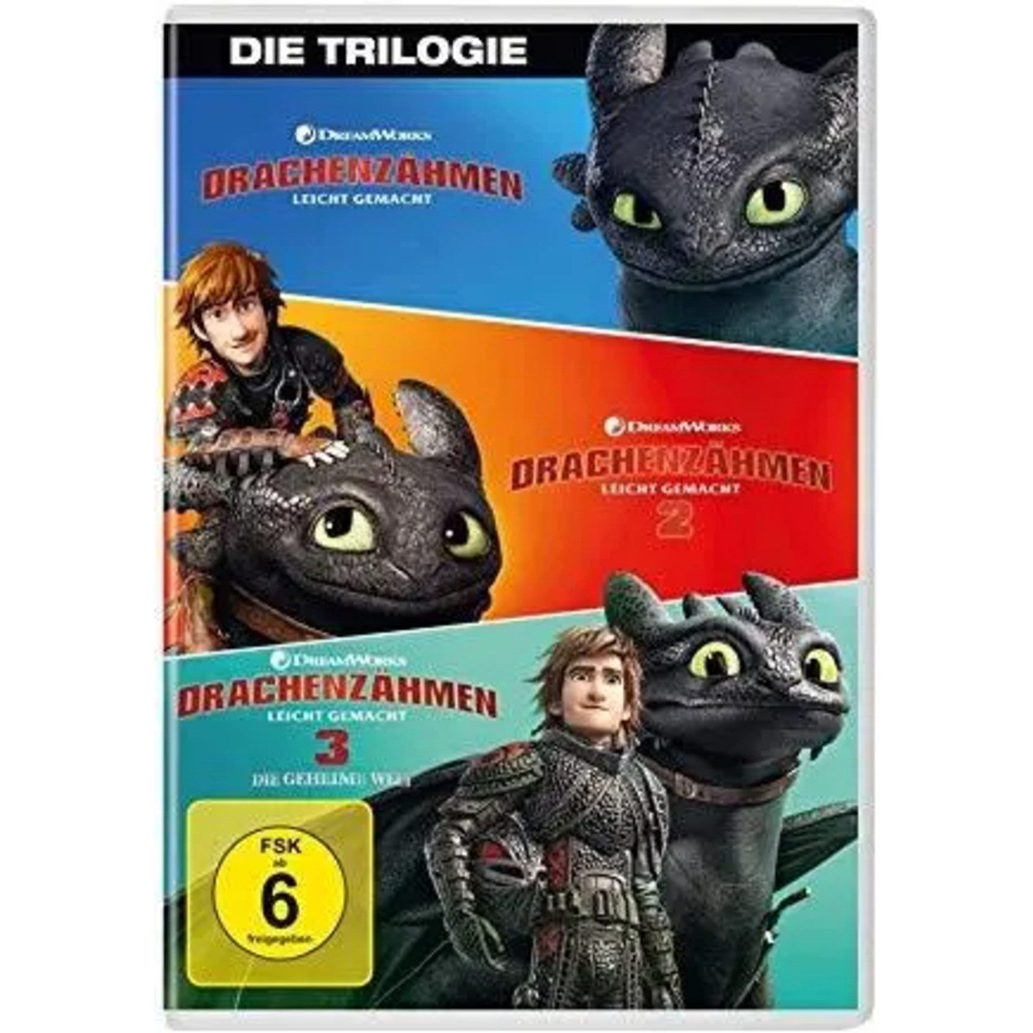 Universal Pictures DVD Drachenzähmen leicht gemacht 1 - 3 Movie Collection
