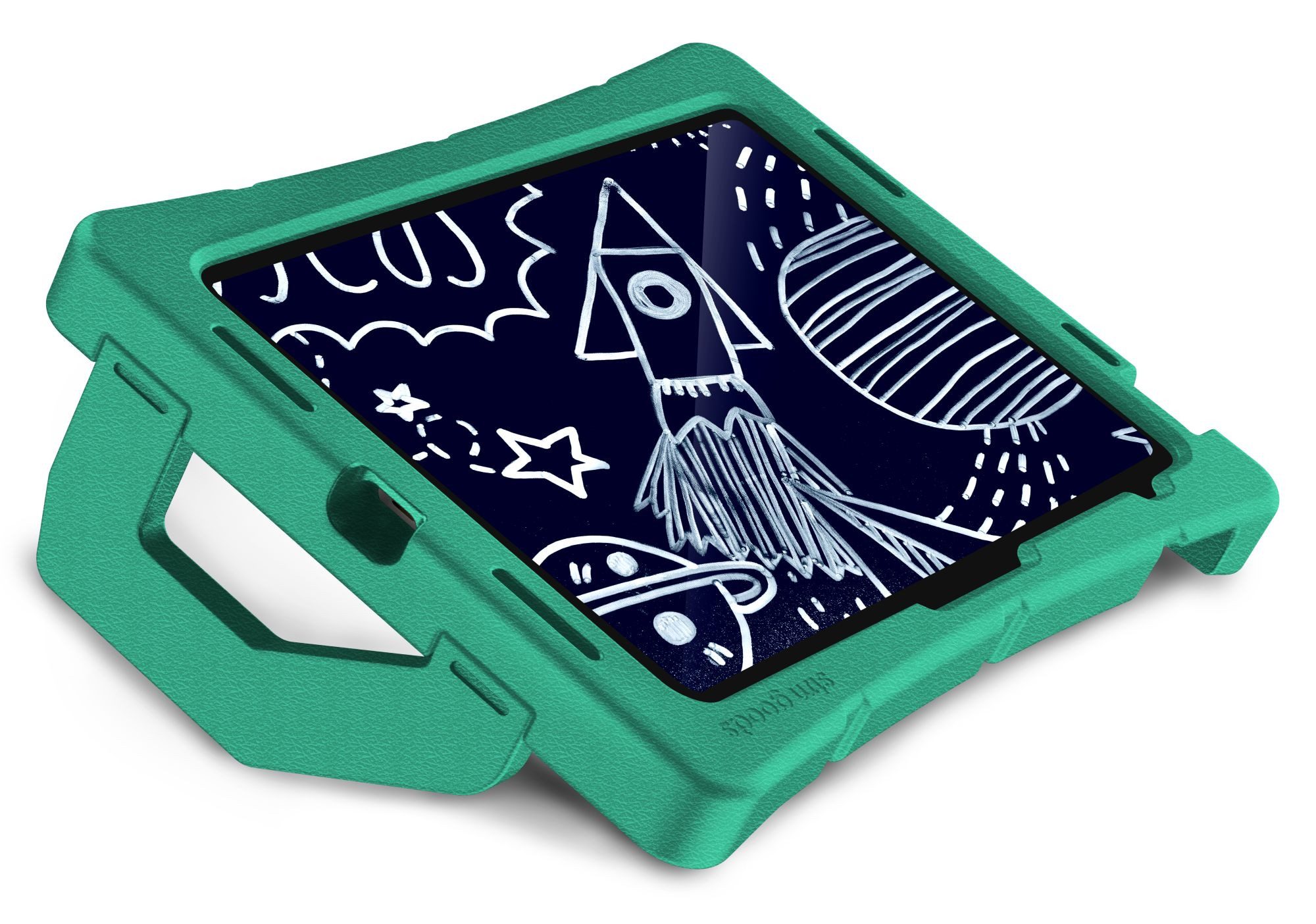 STM Goods Tablet-Hülle Duxling für iPad 10,9" (10. Generation 2022), 2 große Handgriffe, versch. Betrachtungswinkel