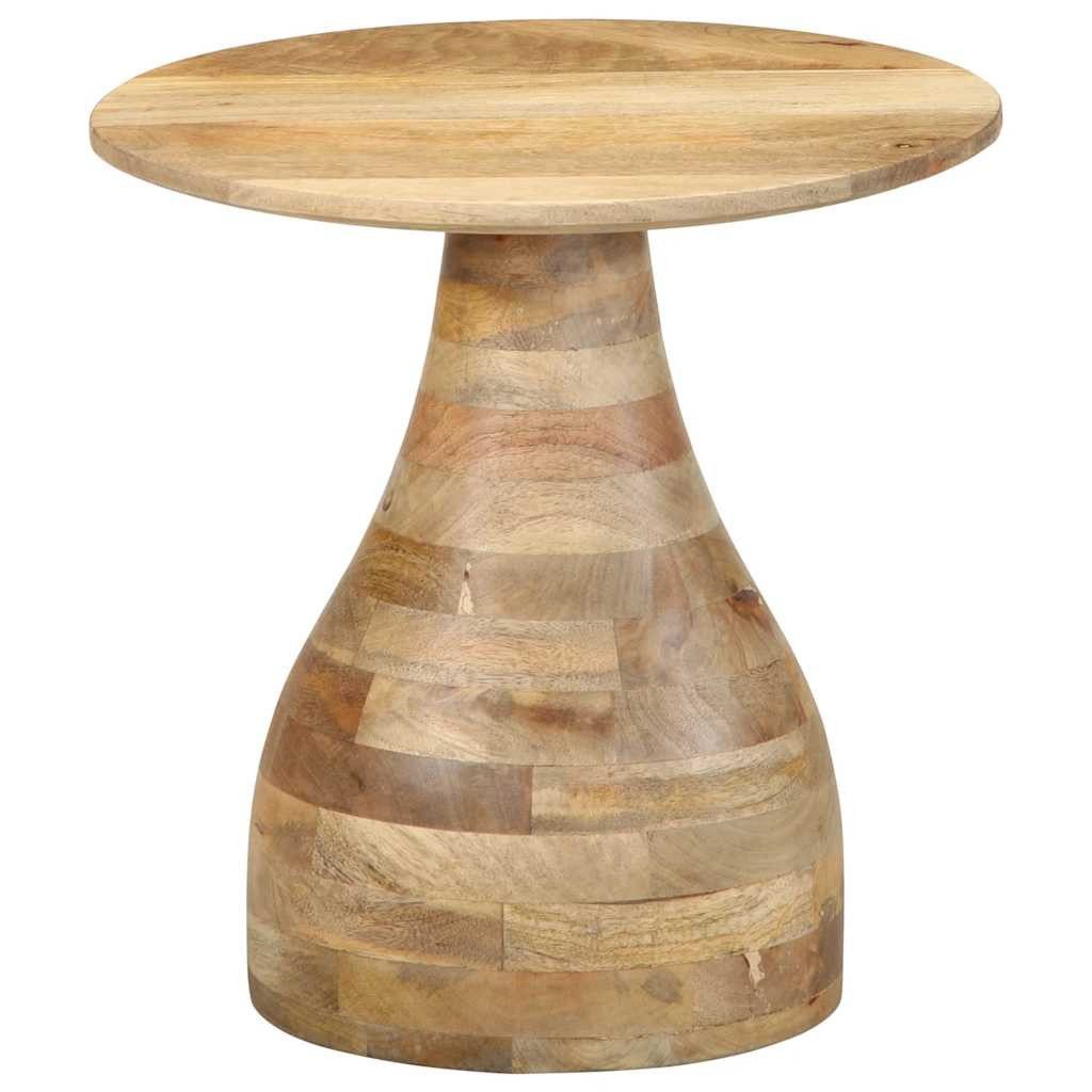 vidaXL Beistelltisch Beistelltisch Ø40x40 cm Massivholz günstig online kaufen