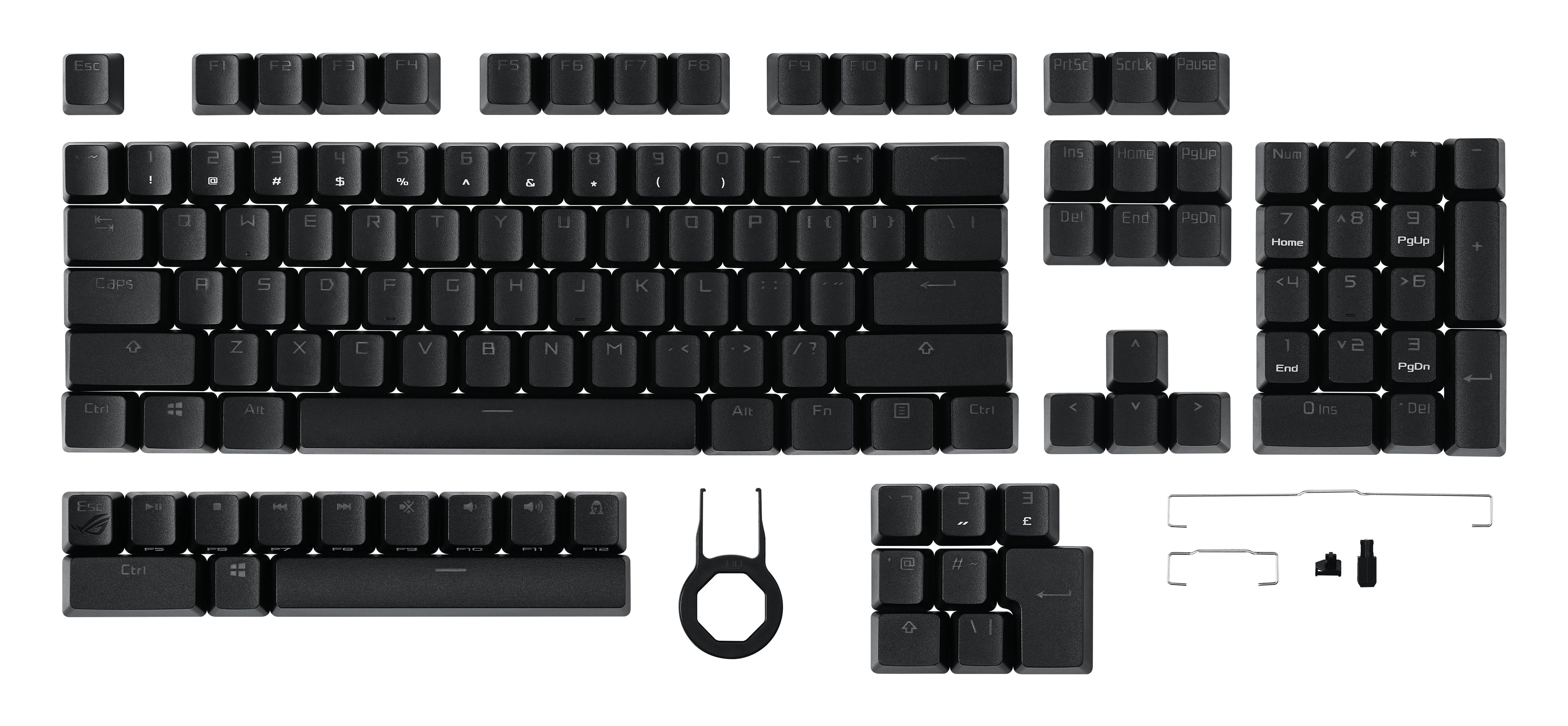 Asus Tastatur-Tastenkappen ROG PBT Keycap Set