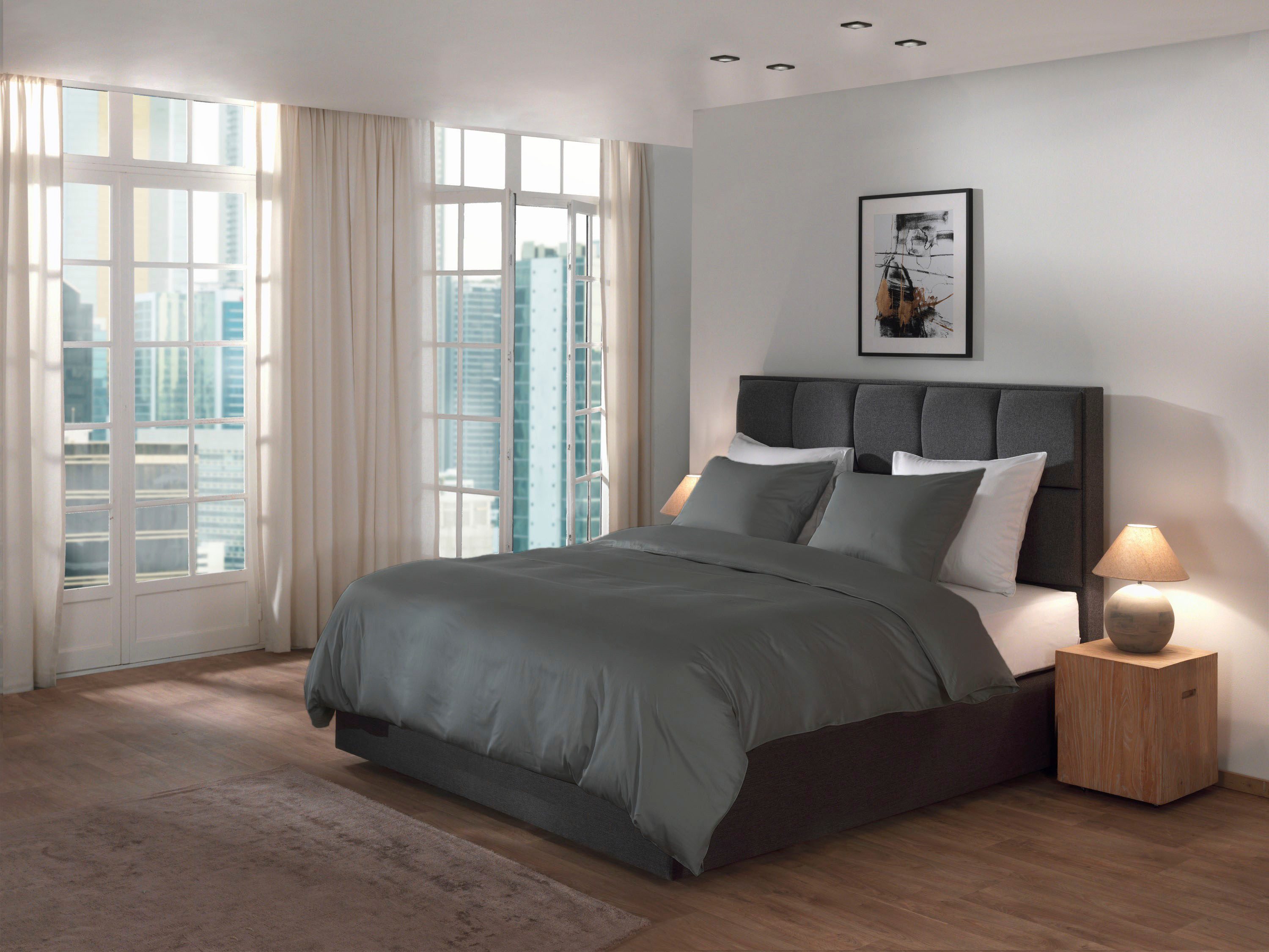 YELLOW Bettwäsche Suite-Dubai, Mako-Satin, 2 teilig, günstig online kaufen