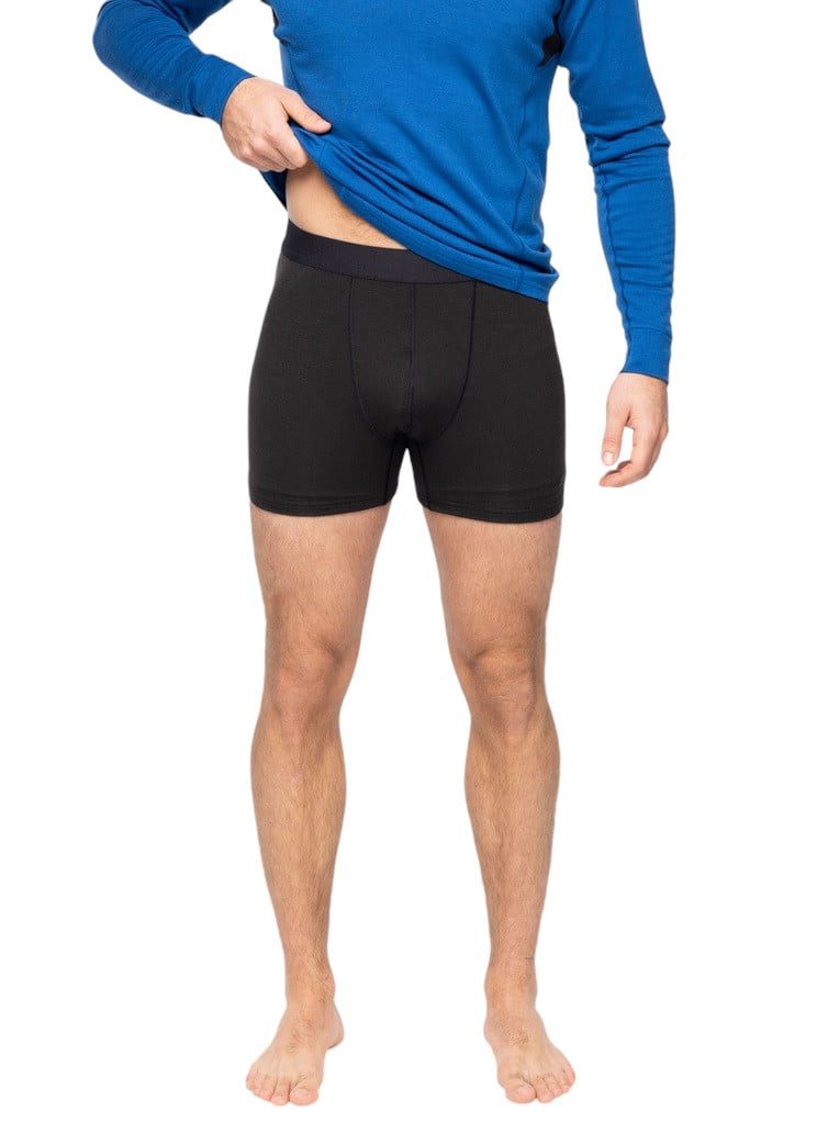 Bergans Boxershorts Unterwäsche Light (leicht, komfortable) schwarz Herren - 1 Stück