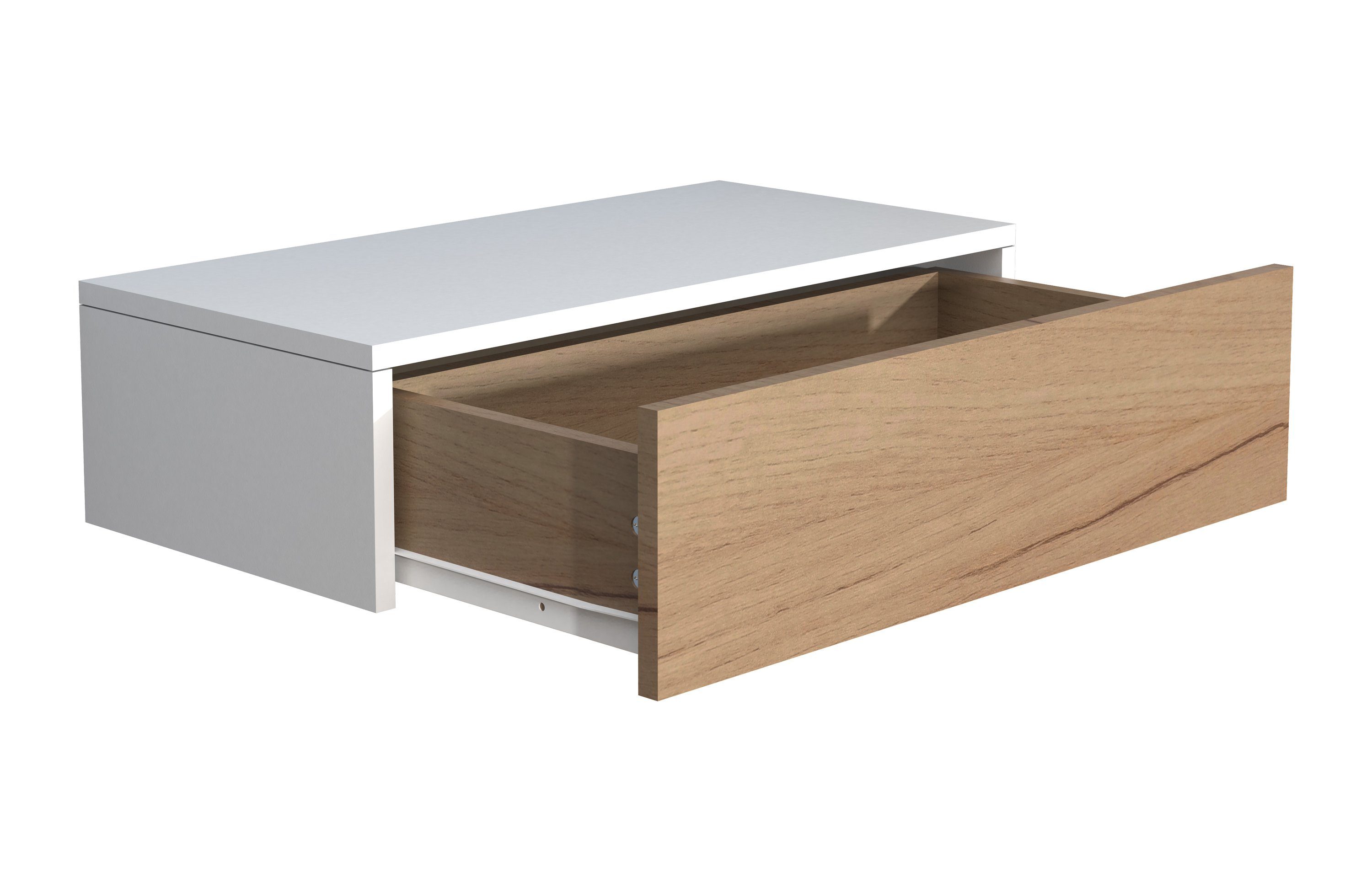 VCM Nachttisch Holz Wandschublade Wand Hänge günstig online kaufen