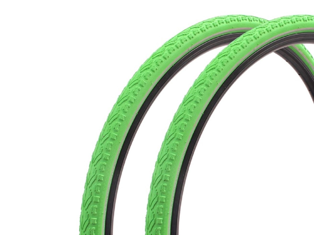 KHEbikes Fahrradreifen Rennrad Reifen Set KENDA Khan 28 Zoll 700x38C Grün Fixie, (1-tlg)