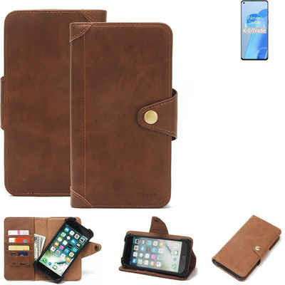 K-S-Trade Handyhülle für OnePlus 9RT, Handyhülle Schutz Hülle Walletcase Bookstyle Tasche Case