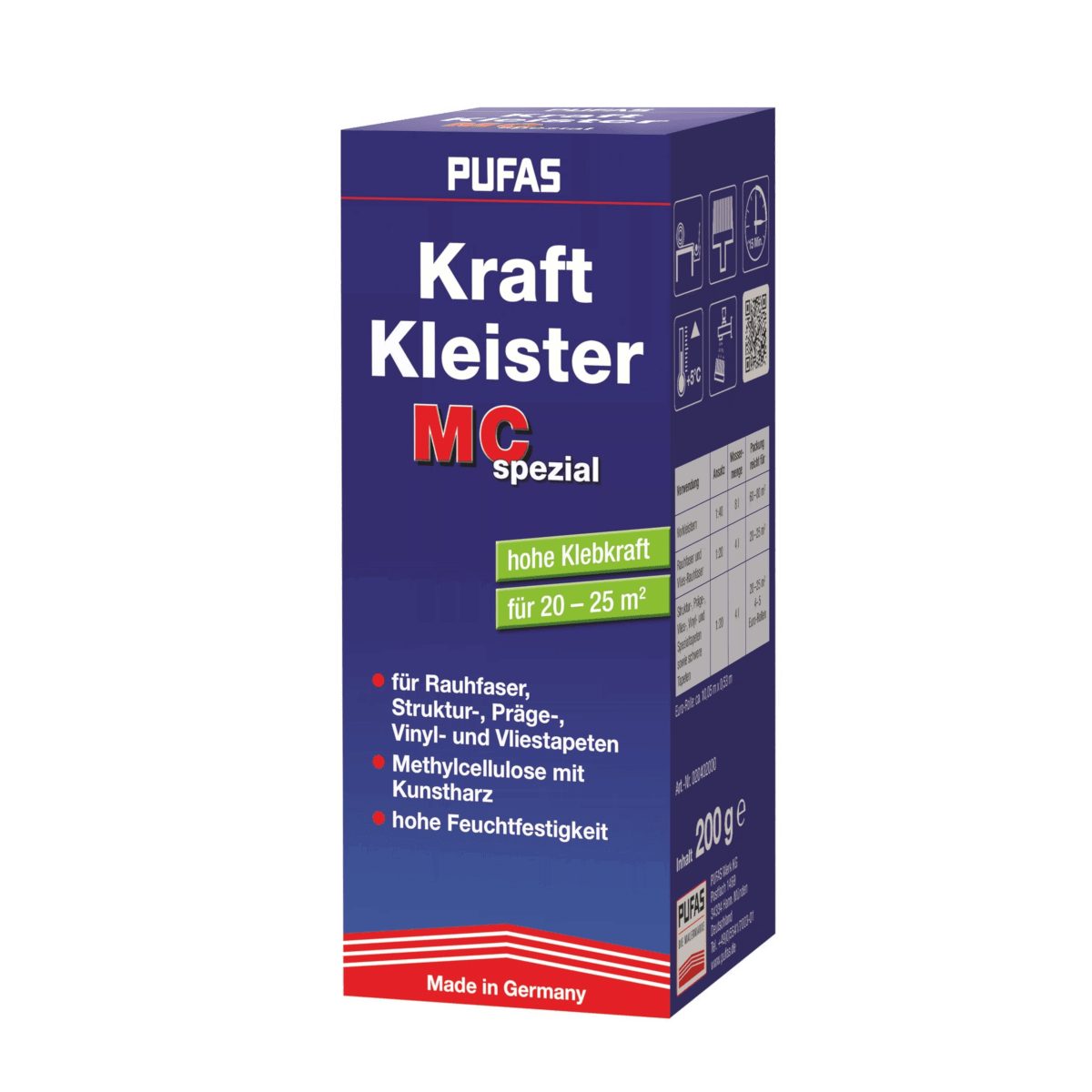PUFAS Kleister PUFAS MC Kraft-Kleister spezial 200 g