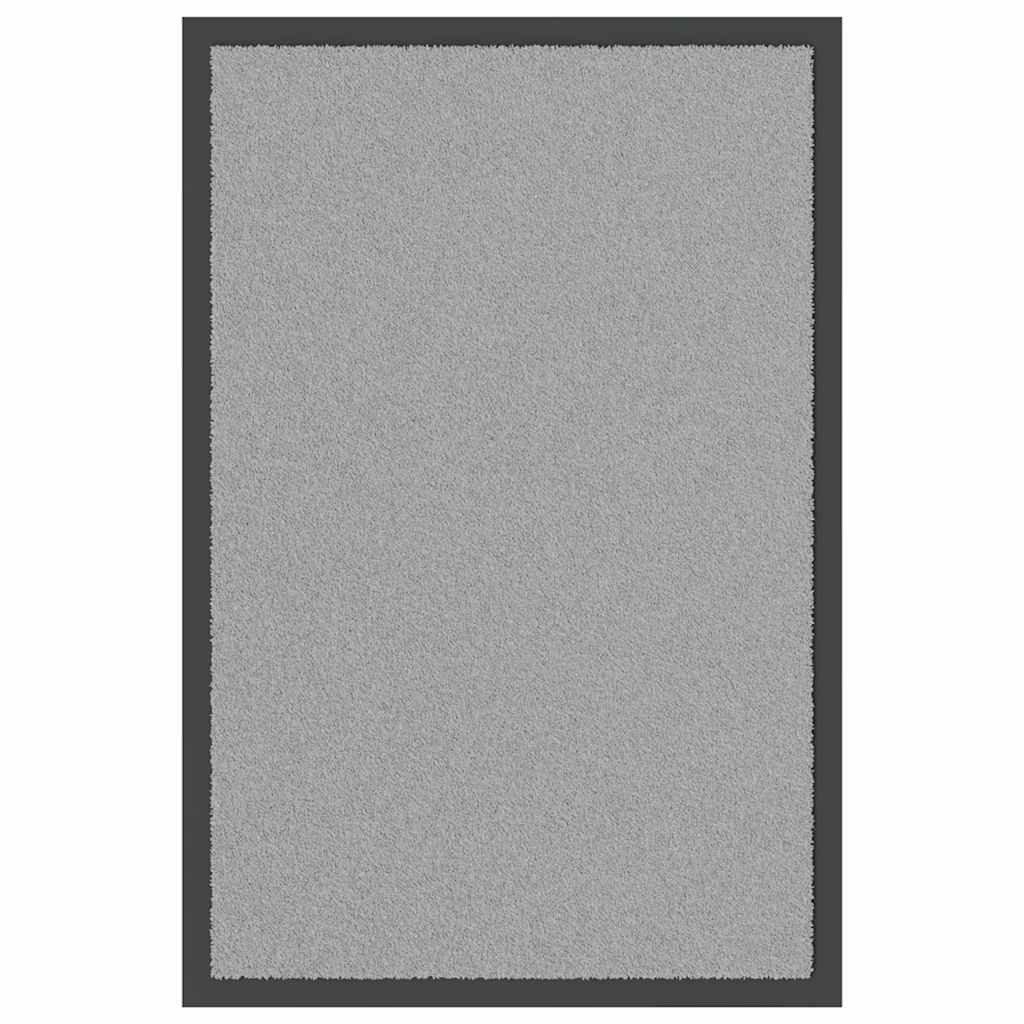 vidaXL Fußmatte Fußmatte Grau 40x60 cm, günstig online kaufen