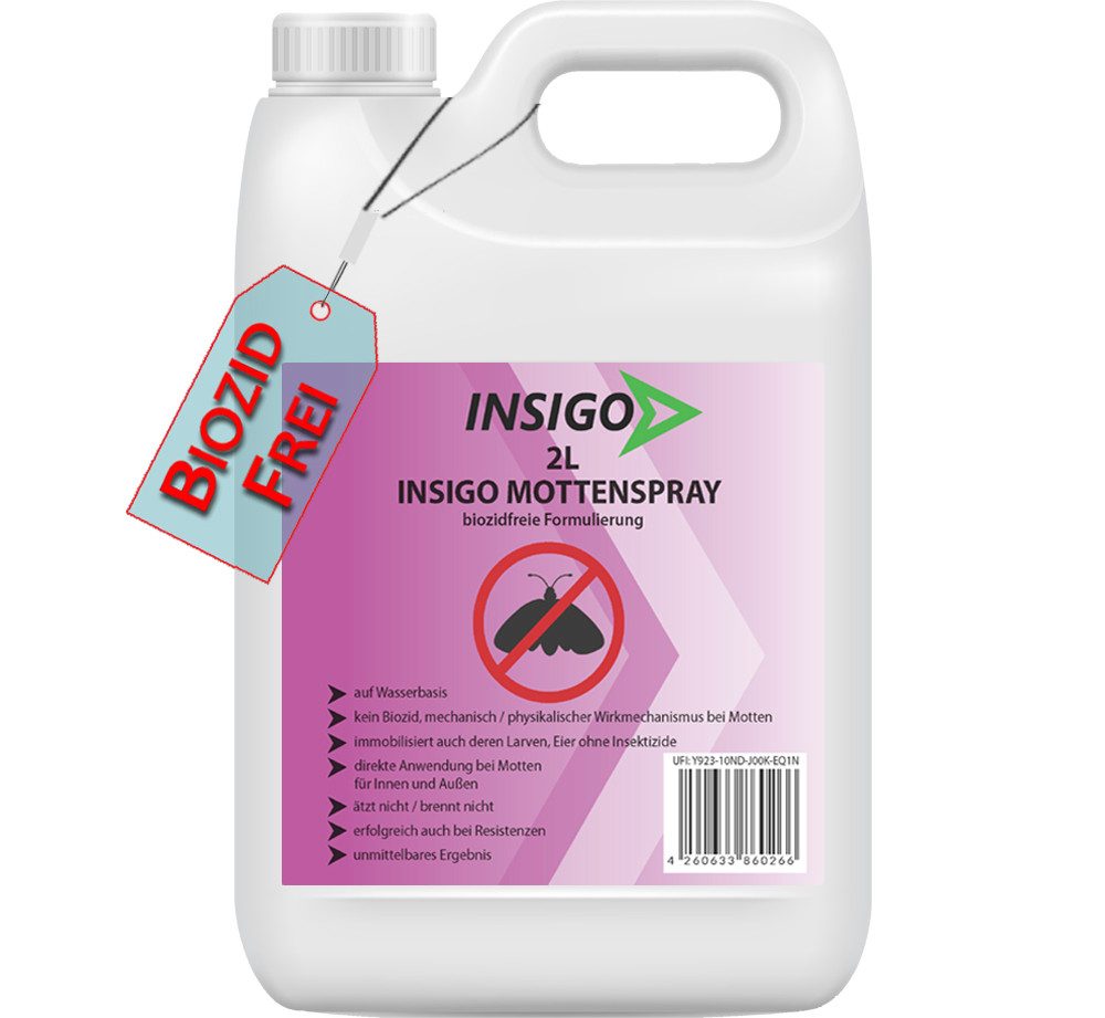 Insektenspray Mottenspray, Motten Bekämpfung