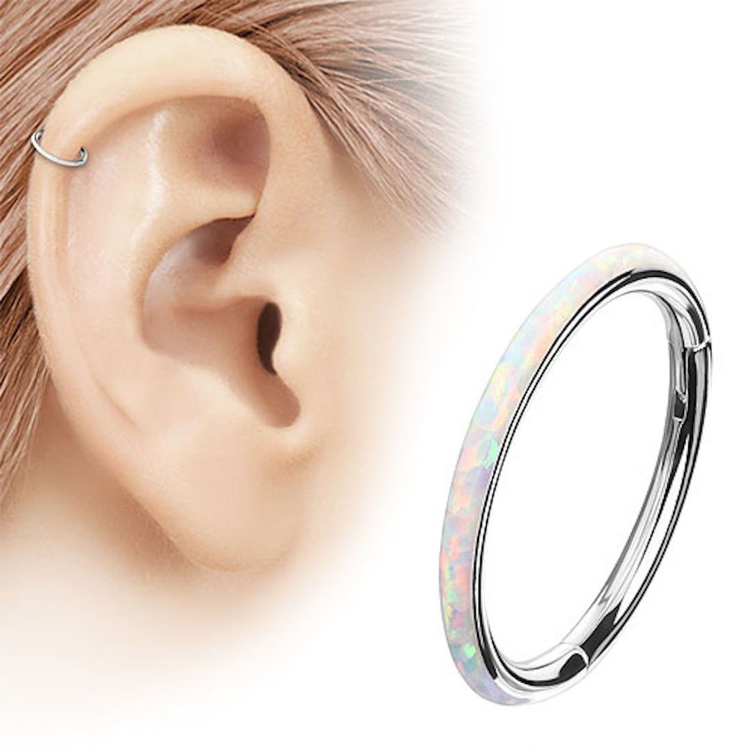 Taffstyle Nasenpiercing Septum Piercing Segmentring Scharnier günstig online kaufen