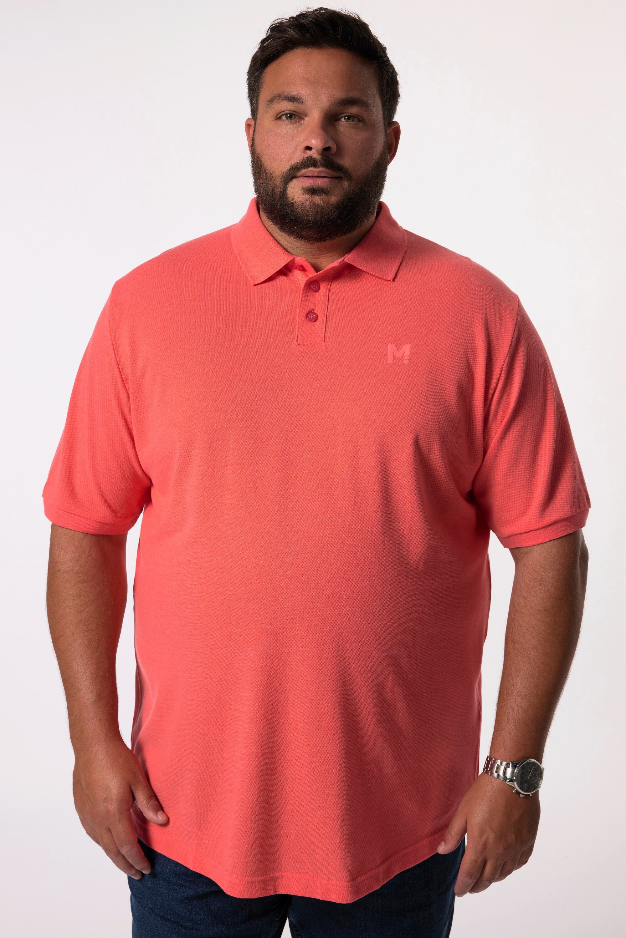 Poloshirt Men+ Poloshirt Basic Piqué Halbarm bis 8 XL