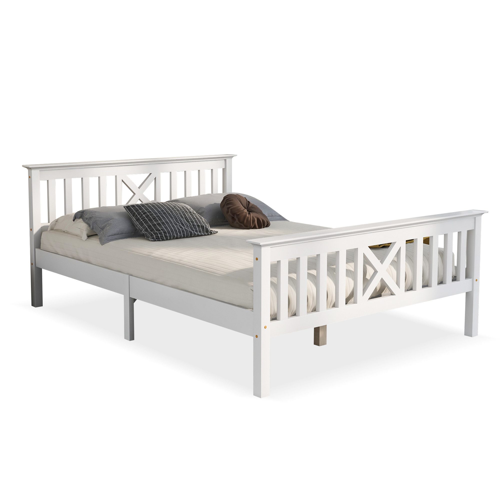 HAUSS SPOLE Holzbett Doppelbett Holzbett Bettrahmen günstig online kaufen