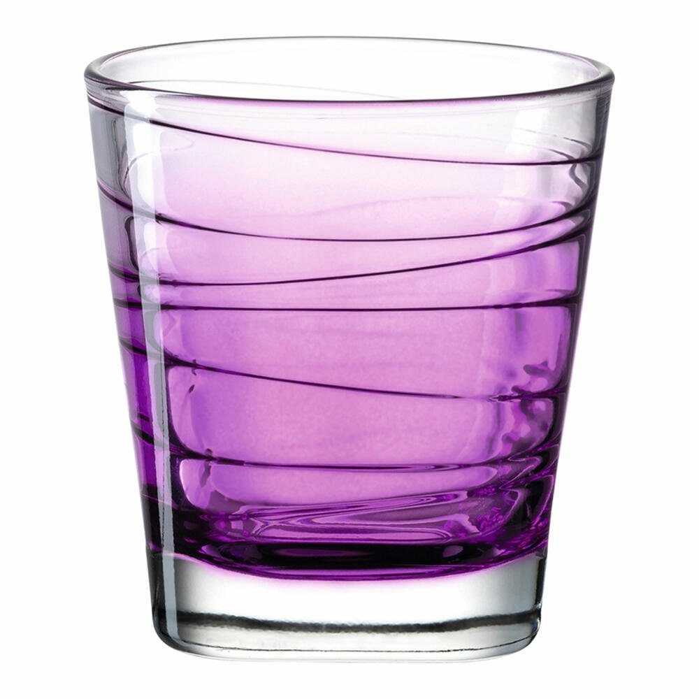 LEONARDO Glas Vario Struttura violett 250 ml, Glas