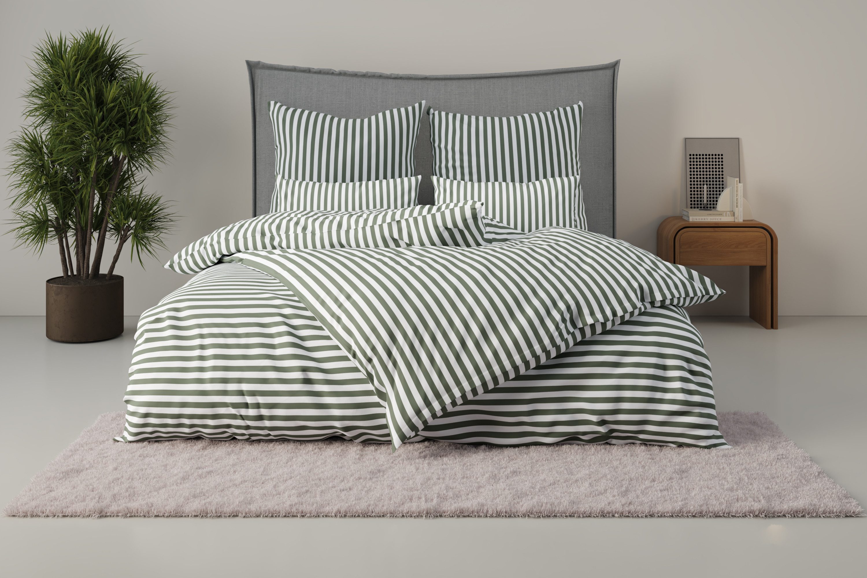 LeGer Home by Lena Gercke Bettwäsche Linnea, Renforcé, 2 teilig, aus 100% B günstig online kaufen