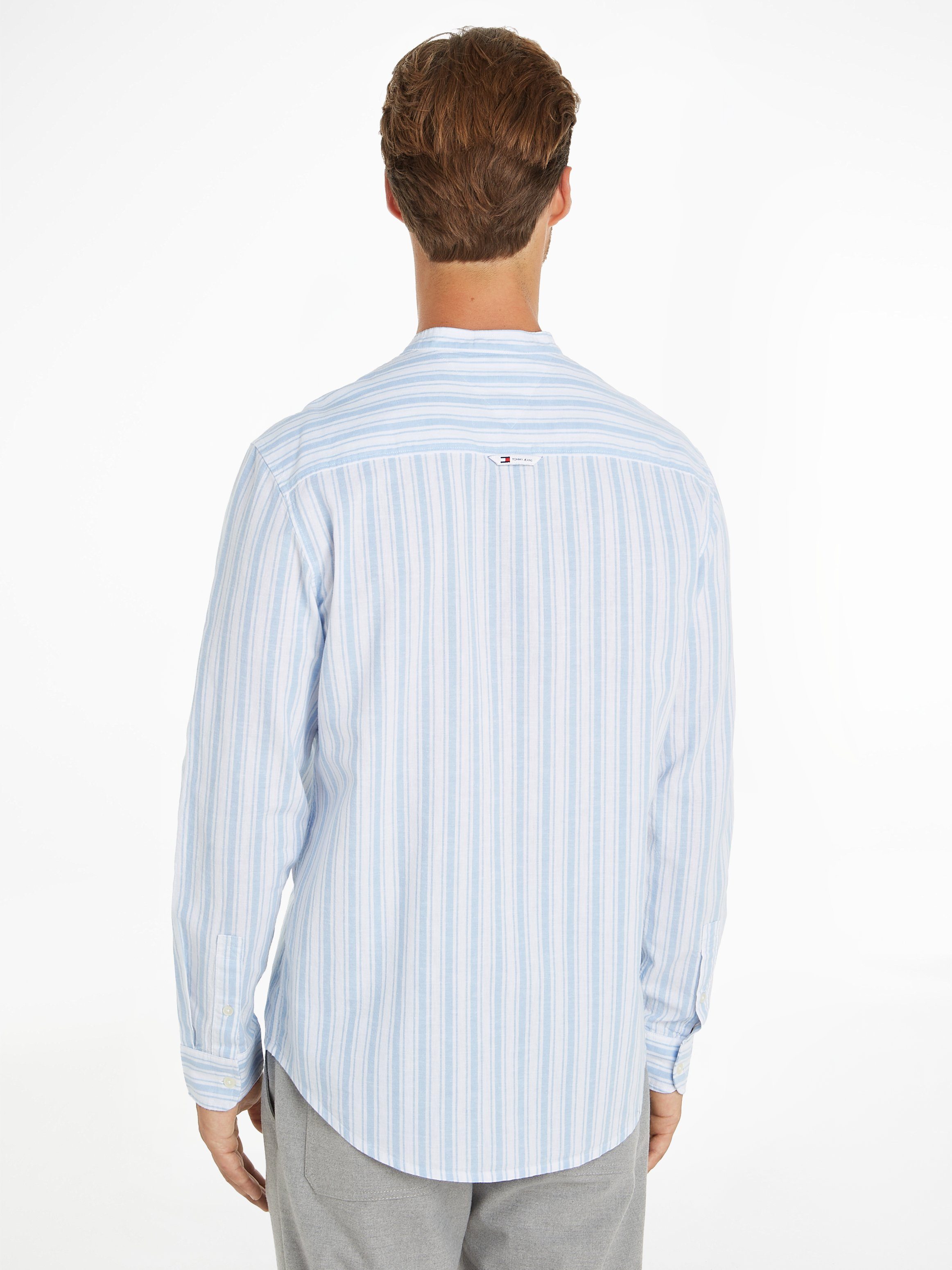 Tommy Jeans Langarmhemd TJM MAO STRIPE günstig online kaufen