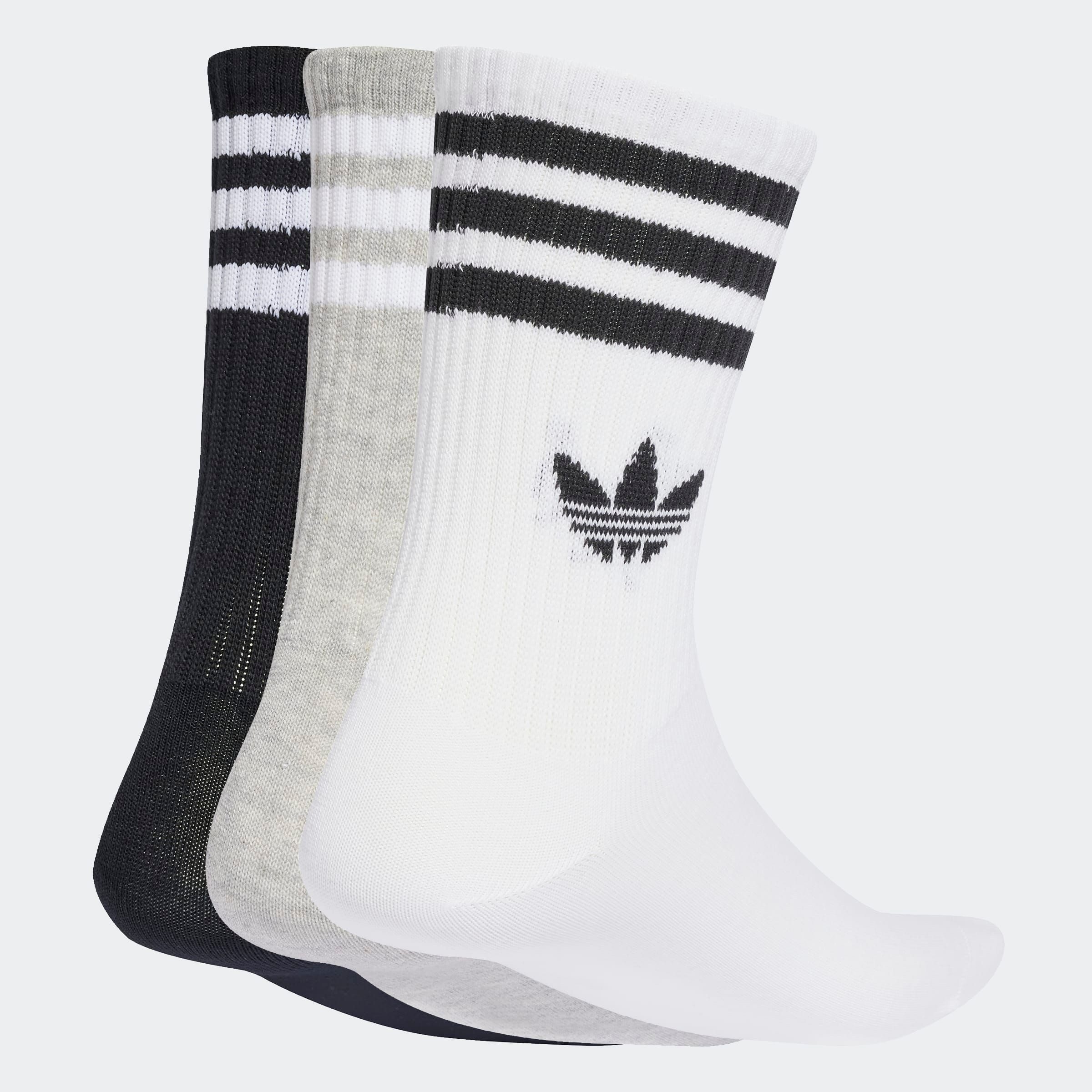 adidas Originals Sportsocken 3S CREW S 3P für Laufen, knöchellang, mit 3-St günstig online kaufen