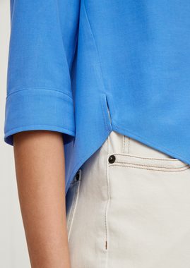 Comma 3/4-Arm-Shirt Bluse mit Tunikaausschnitt