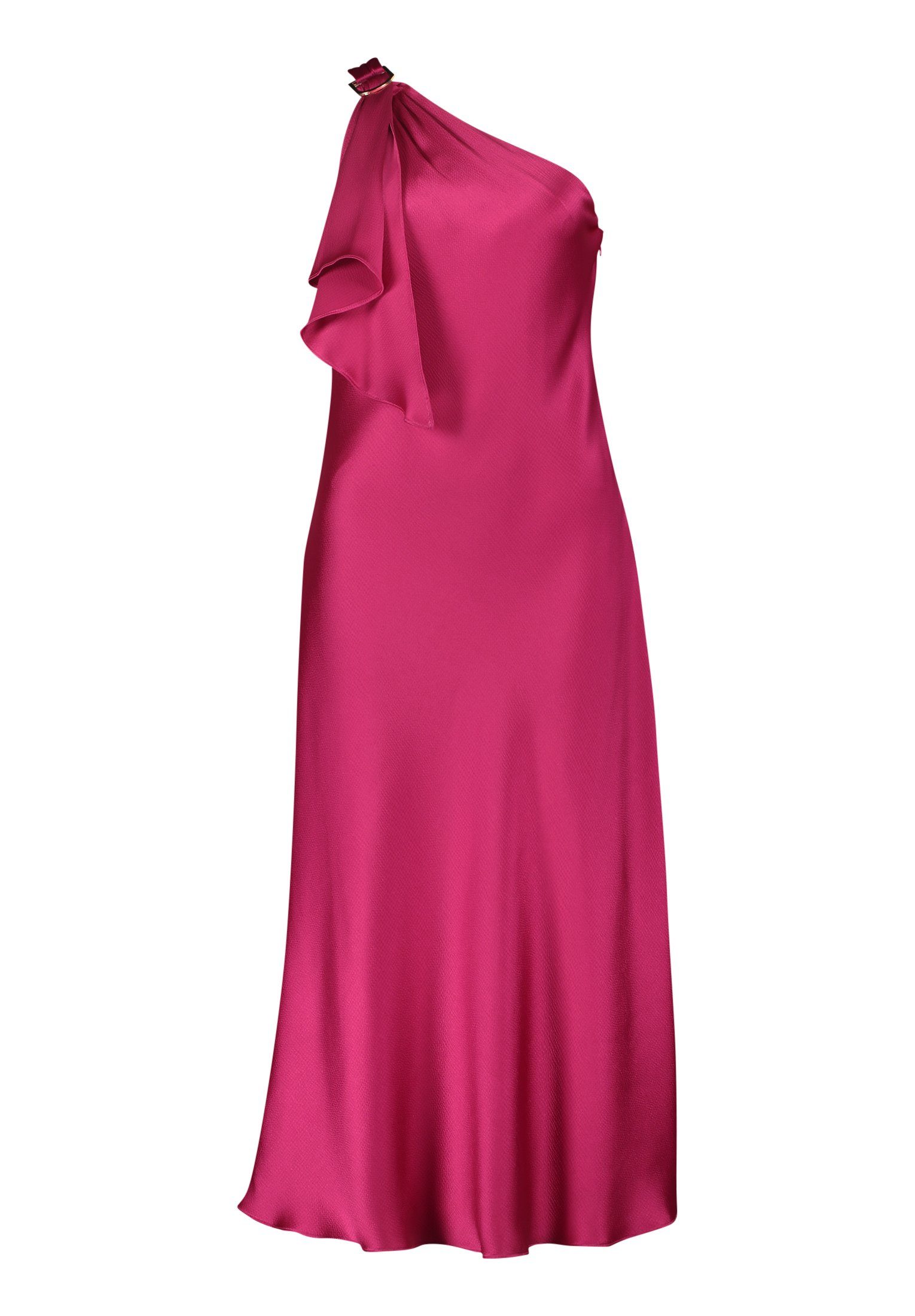 Vera Mont Minikleid (1-tlg) Fuchsia mit Volant Deep