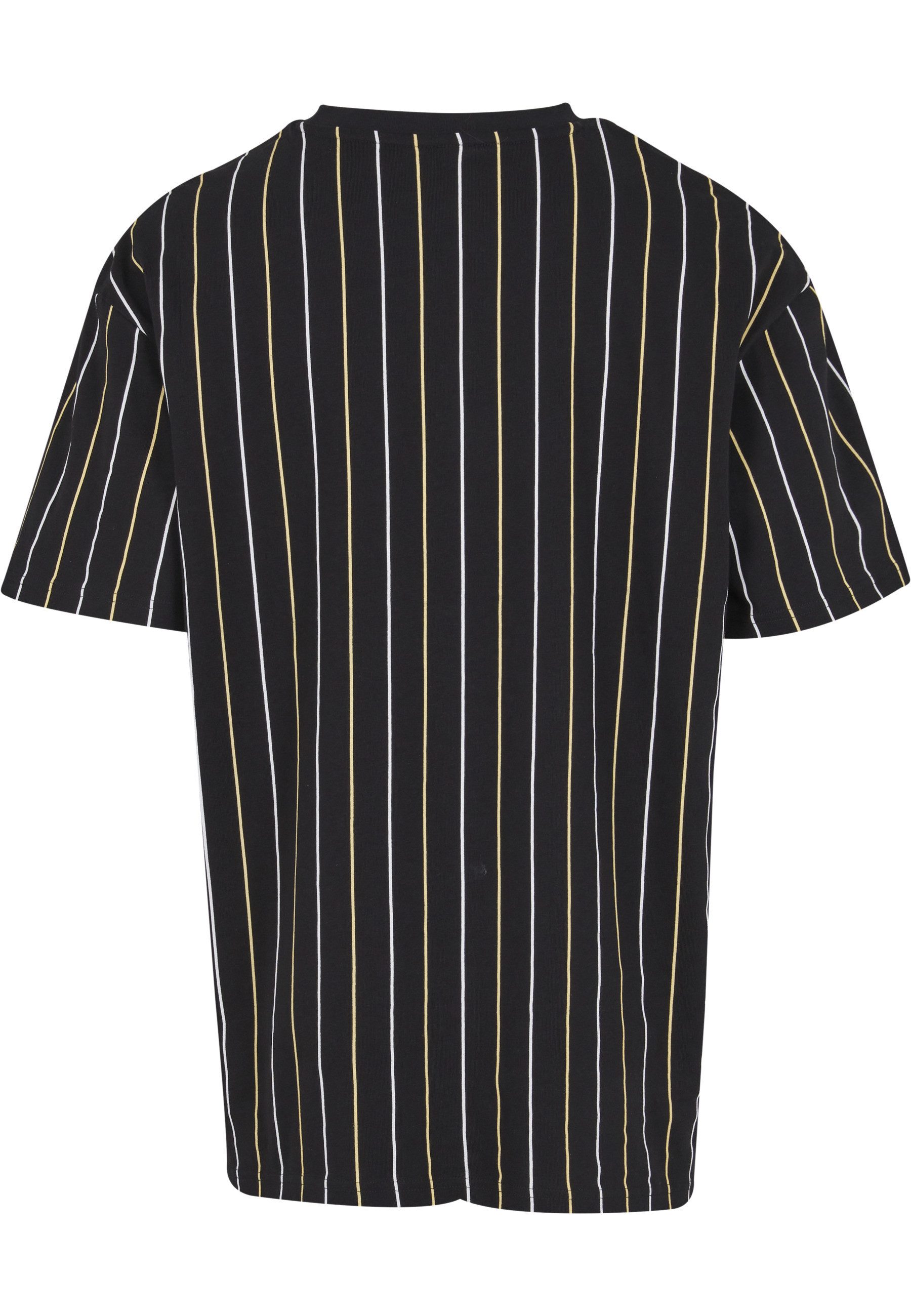 URBAN CLASSICS T-Shirt Urban Classics Printed Pinstripe Tee (1-tlg)