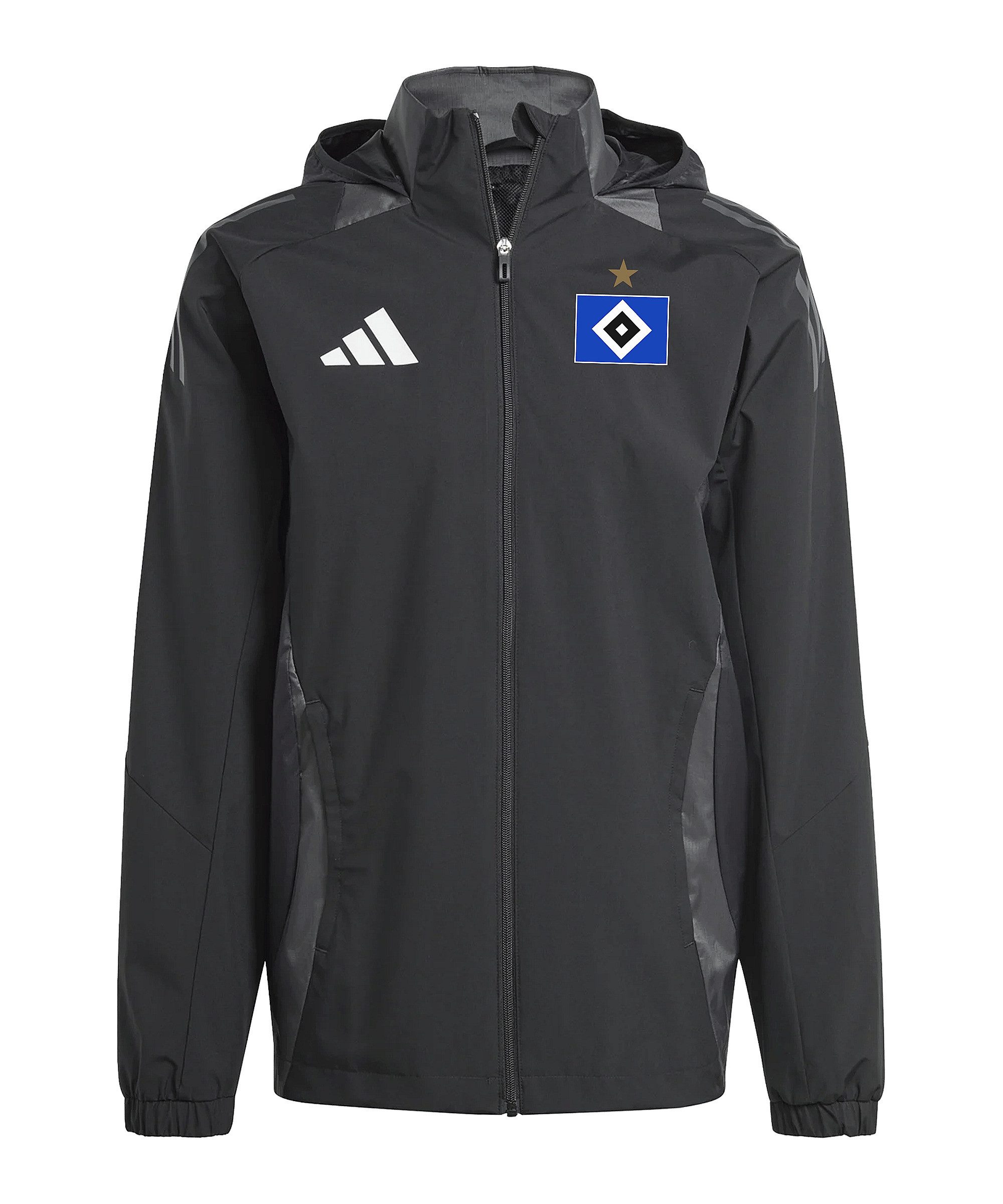 adidas Performance Sweatjacke adidas Performance Hamburger SV Allwetterjacke Polyester