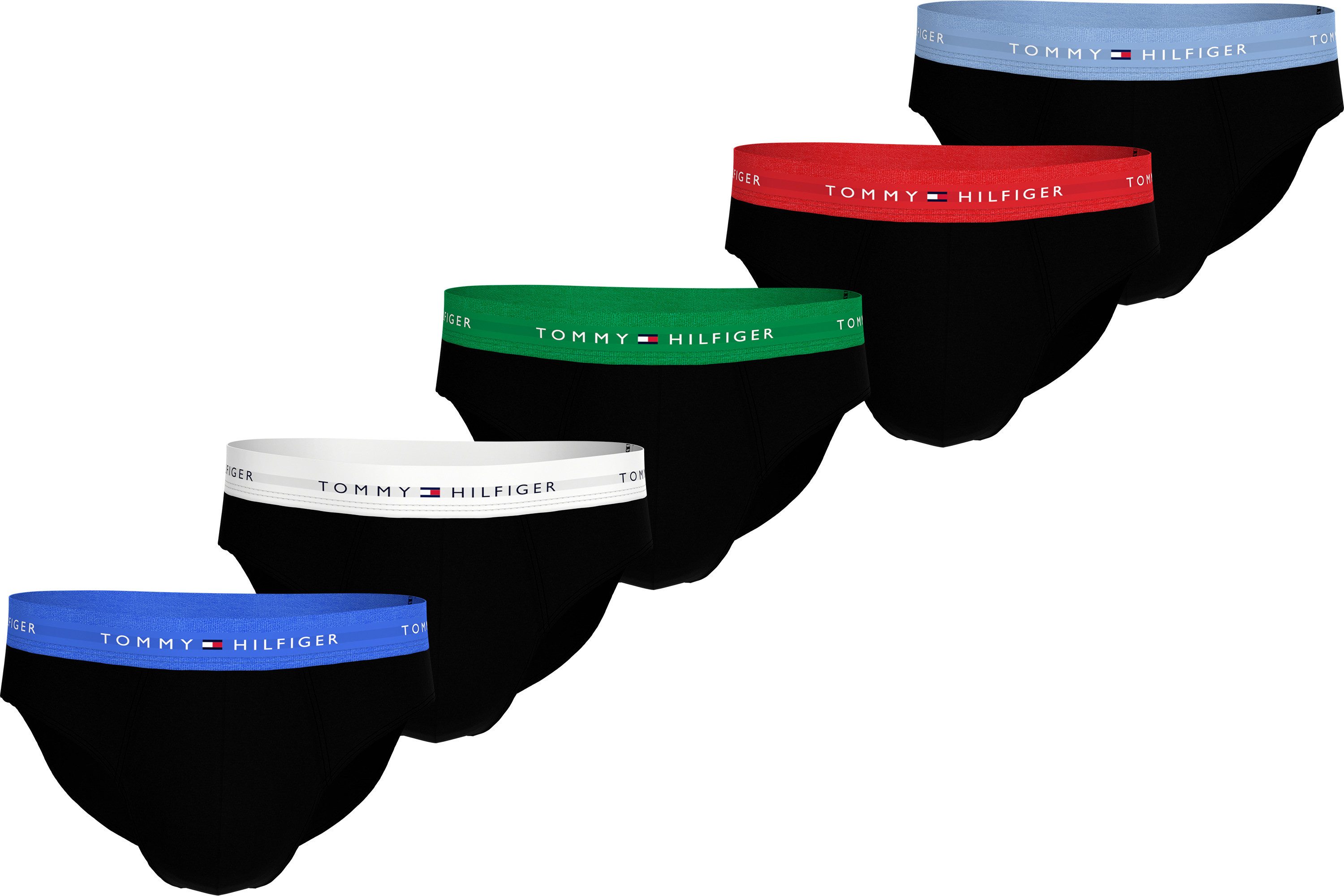 Tommy Hilfiger Underwear Slip 5P BRIEF (Packung, 5-St., 5er-Pack) mit kontr günstig online kaufen