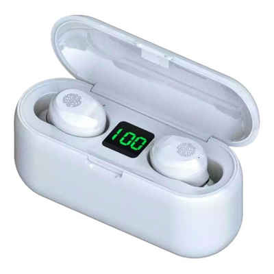 Cyoo In-Ear Ohrhörer Wireless Headset 5.1 IPX7 Ladecase Touch Control Bluetooth-Kopfhörer (Touch Control Ohrhörer Noise-Cancelling LED-Anzeige Magnetische Ladebox, Hochwertiger Klang, Lange Akkulaufzeit, Touch Control, Magnetische Ladebox, Hochpolymerer Kopfbügel, LED-Anzeige, Bluetooth, Noise-Cancelling, Lange Akkulaufzeit, LED-Anzeige, HIFI)