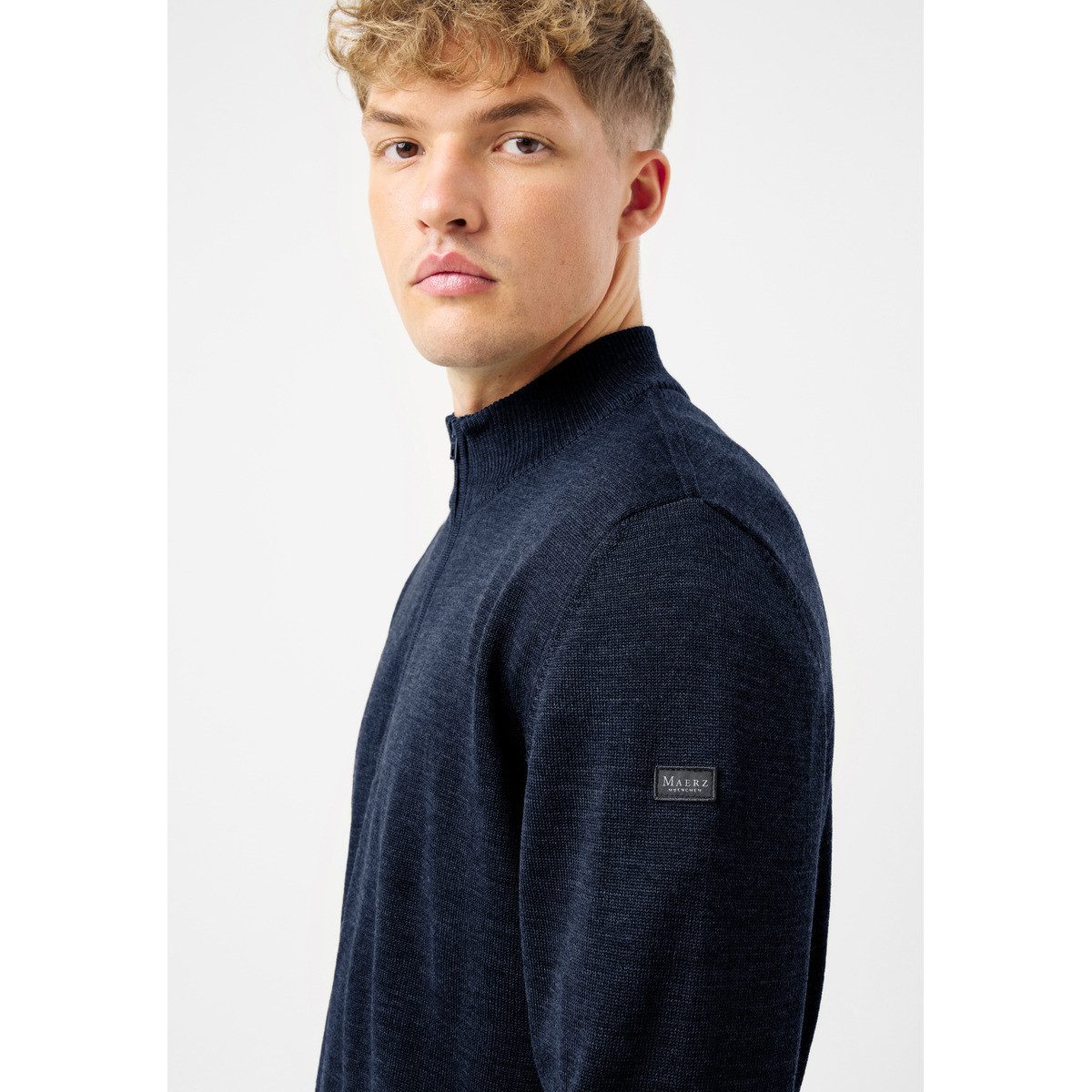 MAERZ Muenchen Strickpullover Maerz Muenchen 491300 Strickpullover Herren Bekleidung