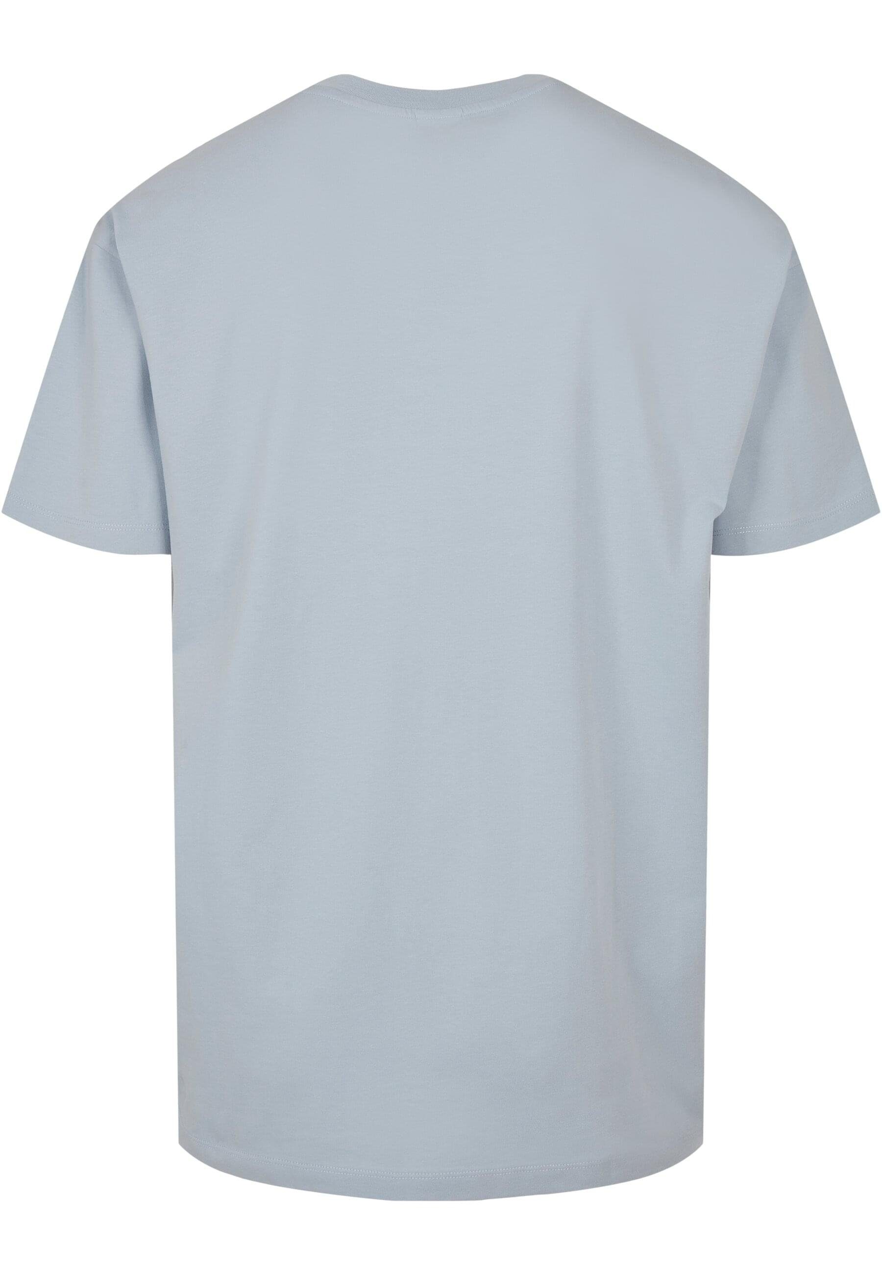 Organic Tee URBAN Herren T-Shirt summerblue (1-tlg) Basic CLASSICS