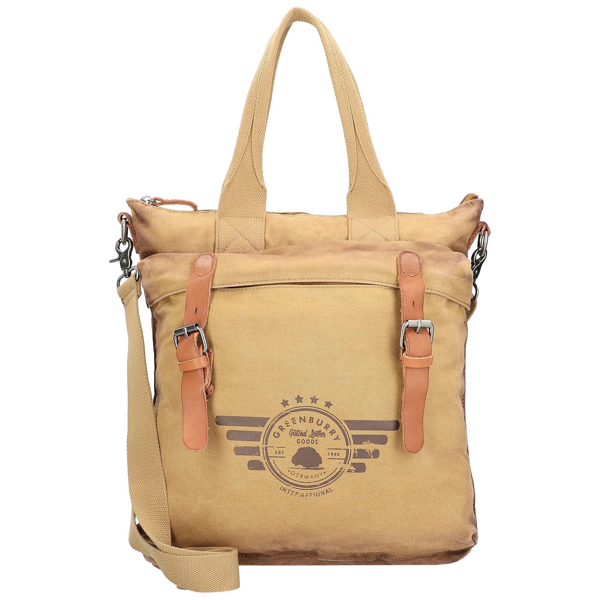 Greenburry Schultertasche Vintage Aviator, Canvas günstig online kaufen