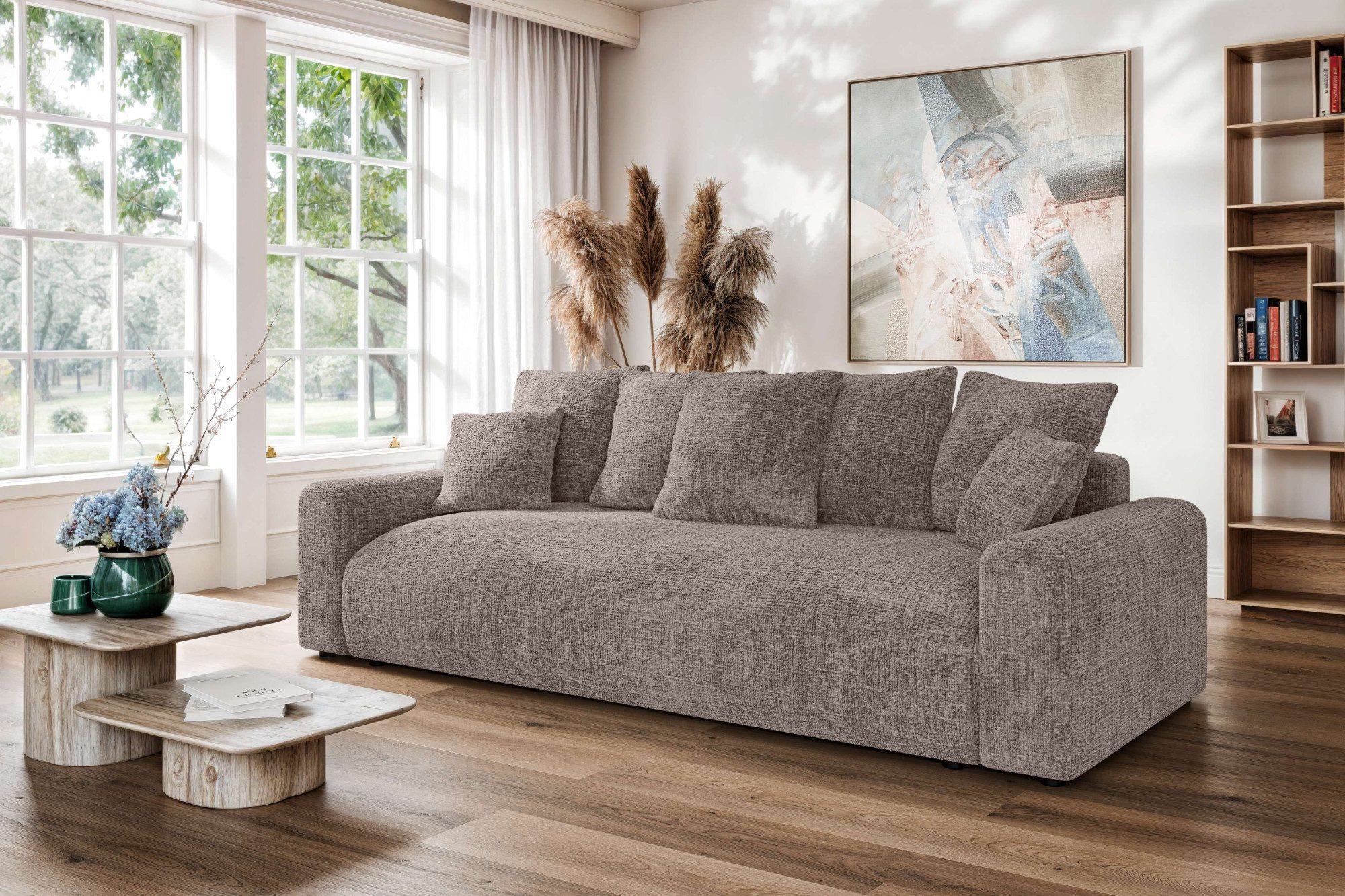 Home affaire Big-Sofa LAKESIDE klein 3-Sitzer günstig online kaufen