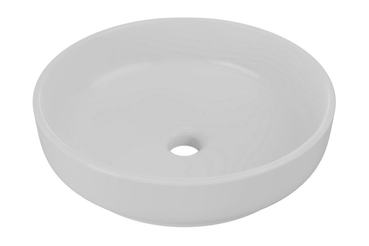 ROYAL24_MARKT Aufsatzwaschbecken - RIVER 1 BM287 - Waschbecken 40 cm Erhältlich in Mehreren Farben (Aufsatzwaschbecken, 1-St., Premium - RIVER 1), Premium – Schick – Makellos.