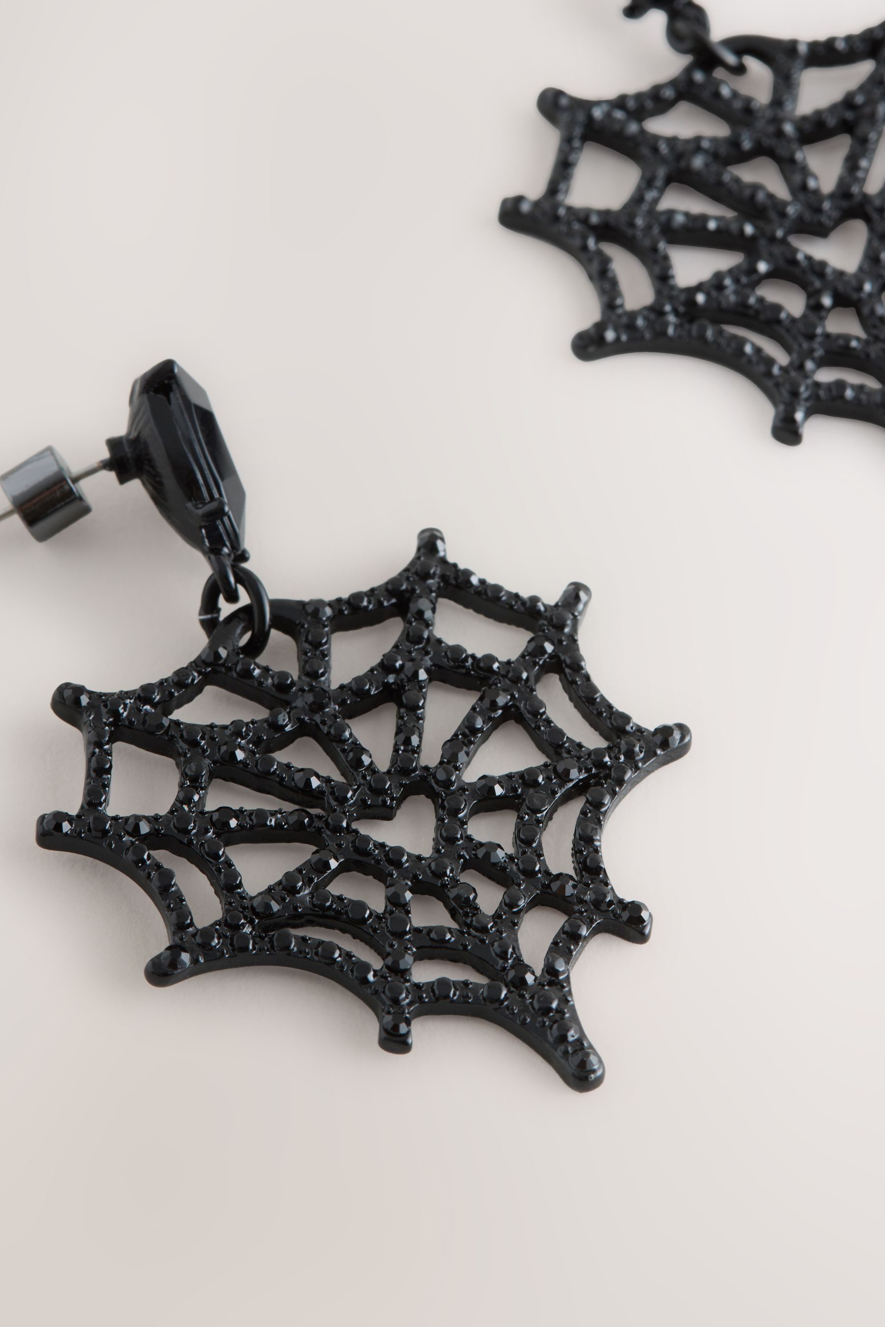 Next Paar Ohrhänger Halloween Hängeohrringe, Spinnennetz (1-tlg)