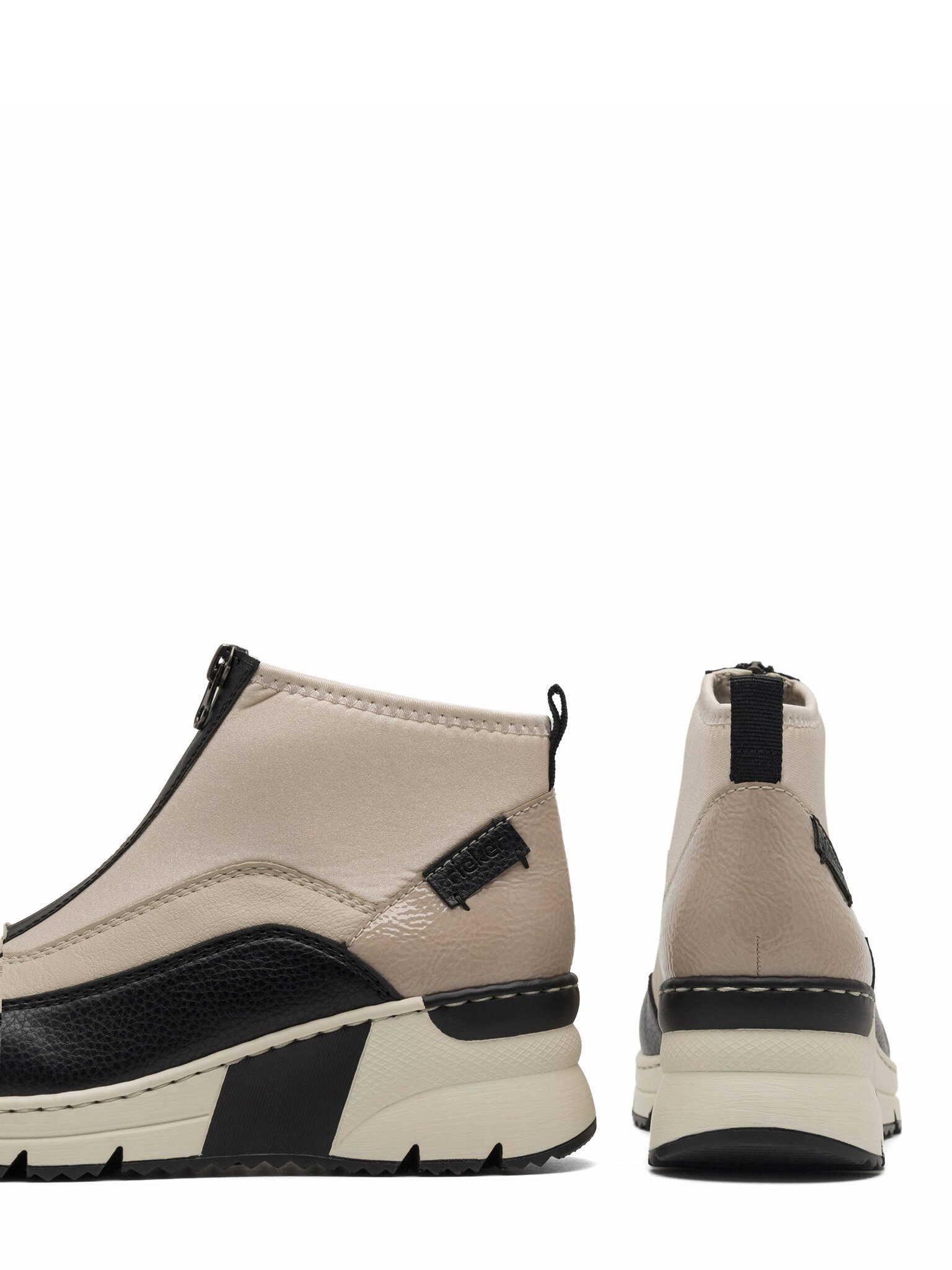 Rieker Rieker Stiefeletten Damen N6352-60 Beige Stiefelette