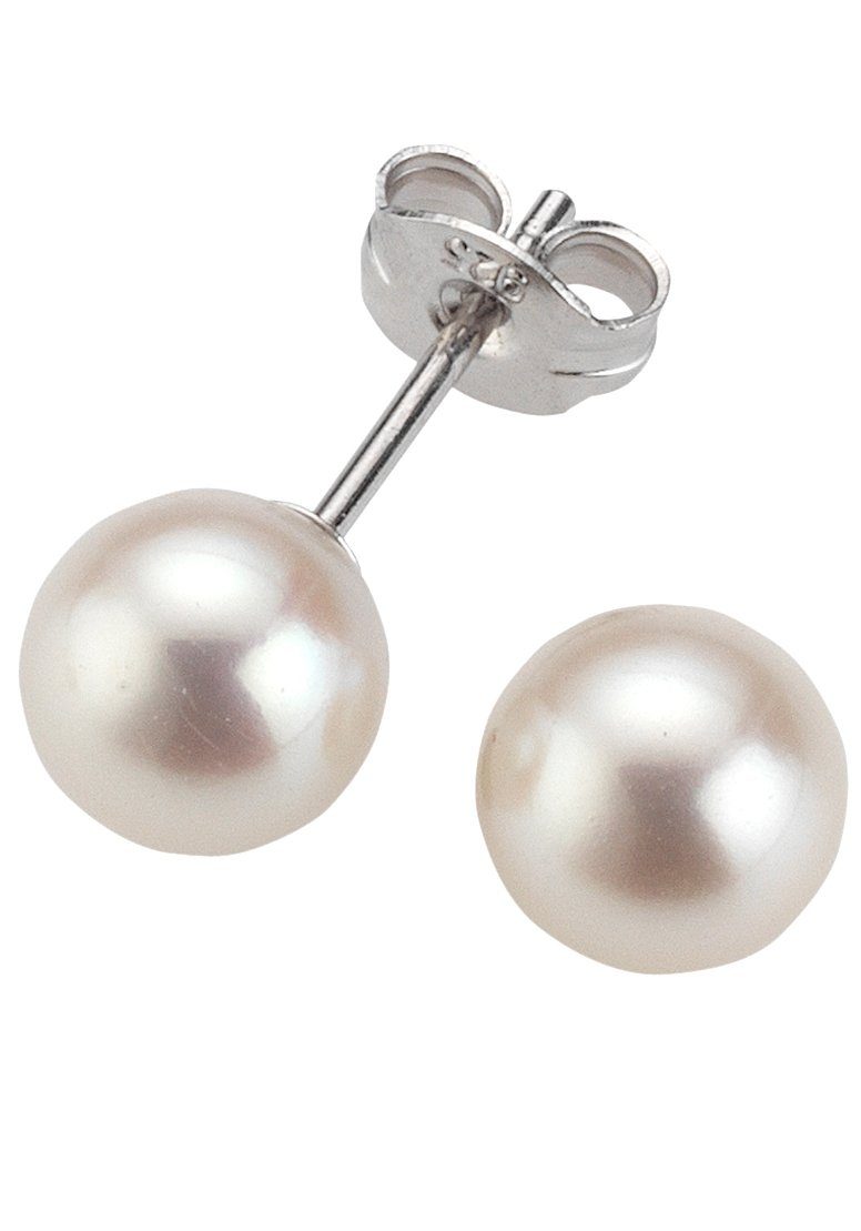 Firetti Paar Ohrstecker Schmuck Geschenk Ohrschmuck Perle, mit Süßwasserzuchtperle