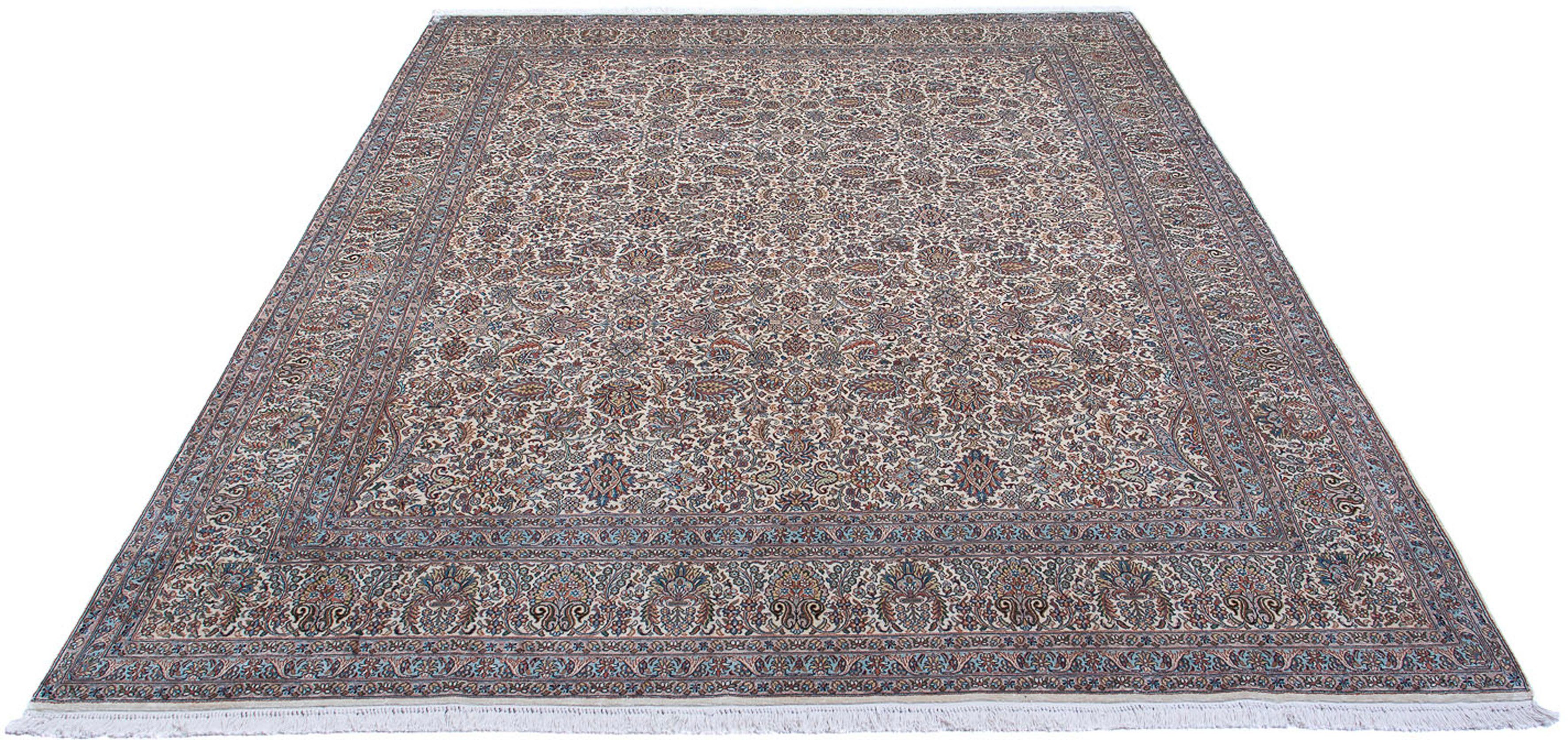Orientteppich Perser - Classic - 314 x 244 cm - grau, morgenland, rechteckig, Höhe: 10 mm, Wohnzimmer, Handgeknüpft, Einzelstück mit Zertifikat