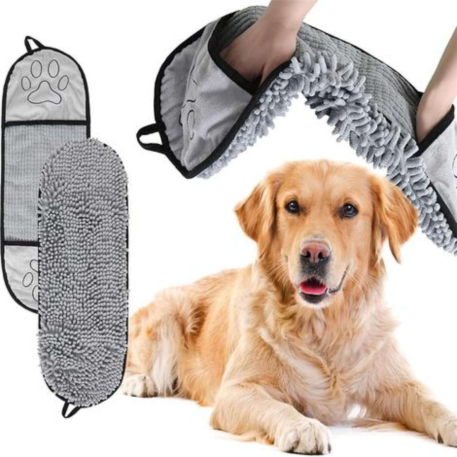 FELIXLEO Hundehandtuch Saugfähiges Hundehandtuch, (1-St)