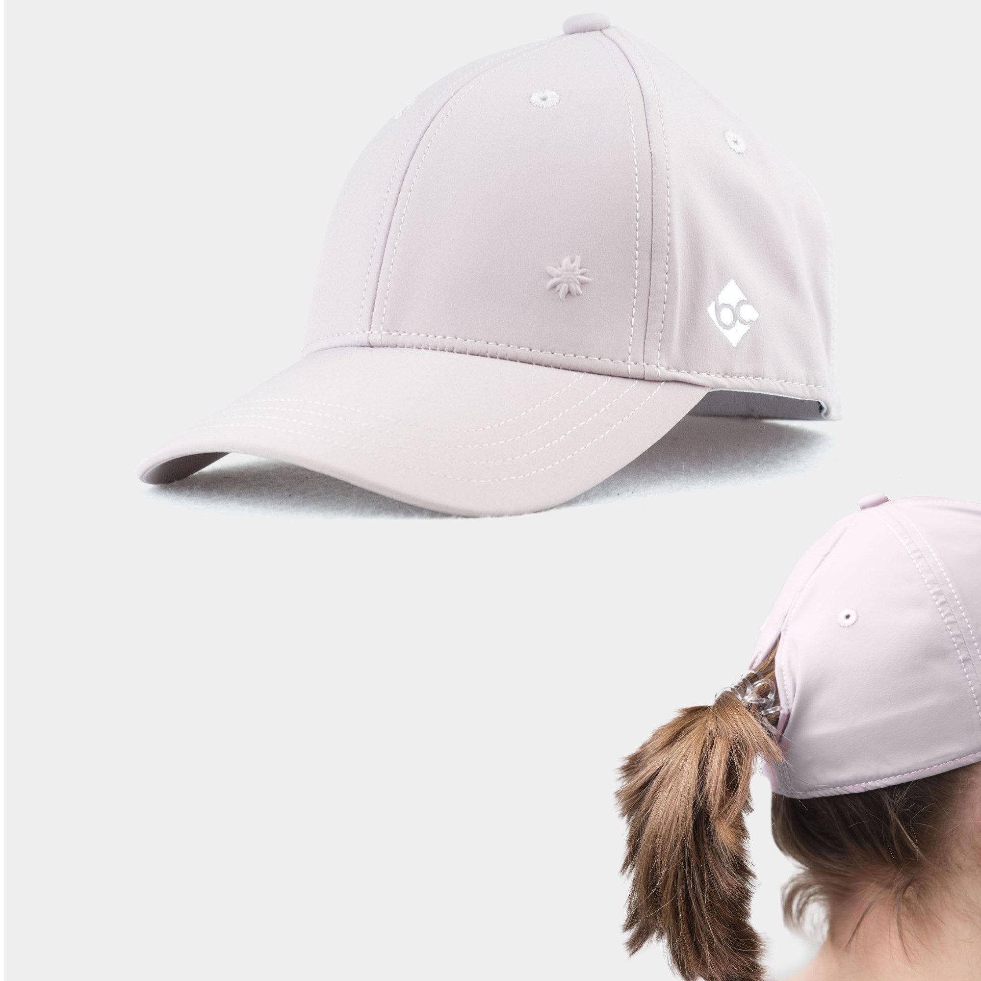 Bavarian Caps Flex Cap Bavarian Caps "Edelweiß Ponytail" Kinder Flexcap (Basecap, Flexcap)