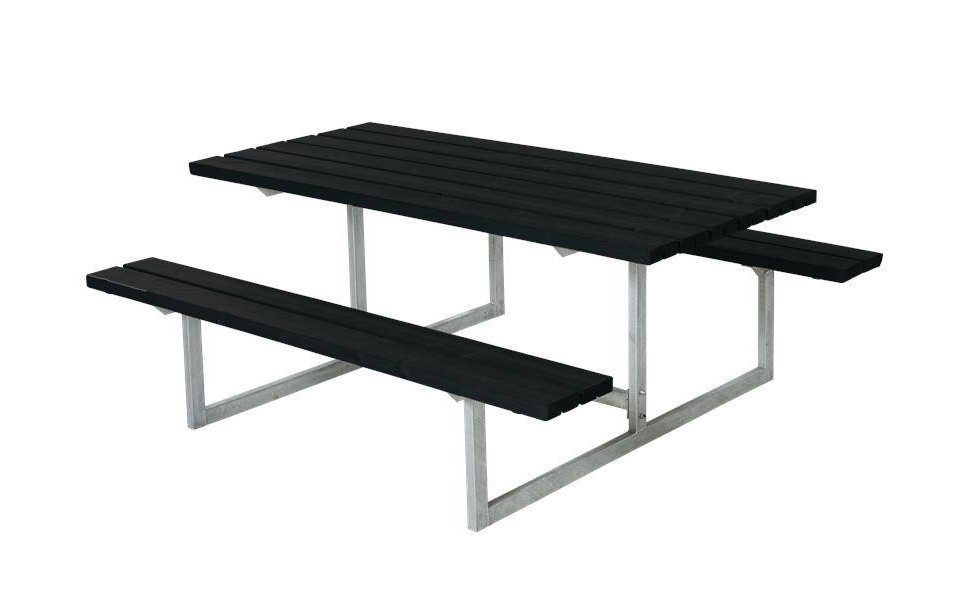 PLUS Gartenlounge-Set Plus Kombimöbel Basic 177 x 160 x 73 cm schwarz, Witterungsbeständig