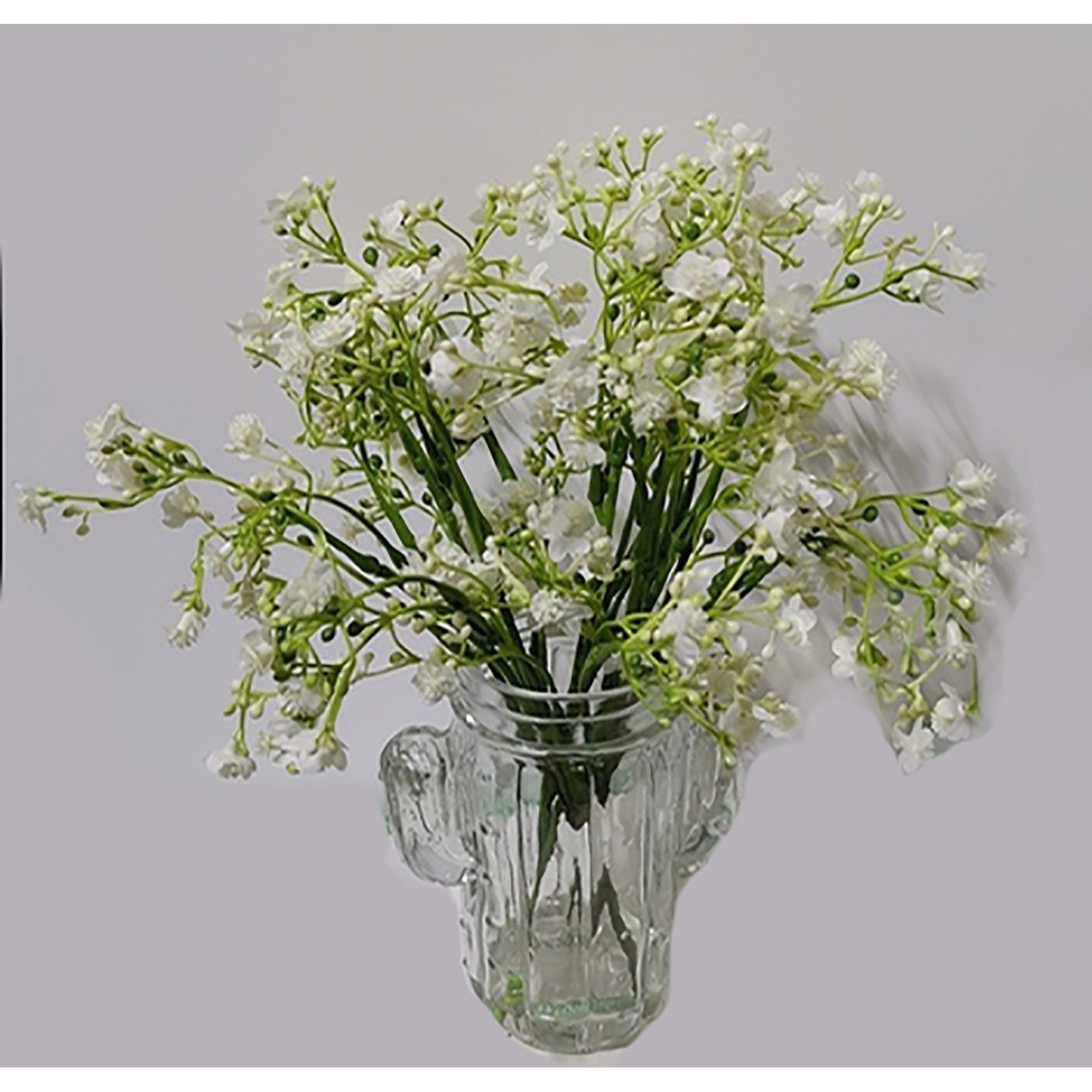 Kunstblume Künstlicher Frühlingsstrauß in Vase Flora unbekannt, HTI-Living,  Höhe 38 cm