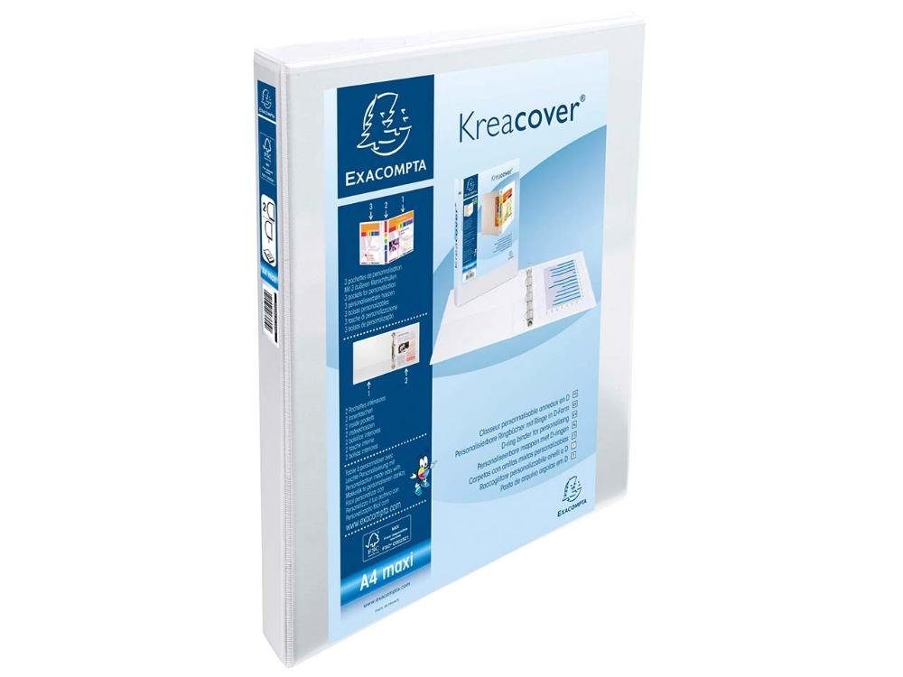 EXACOMPTA Aktenordner Exacompta Präsentationsringbuch mit 2 Ringen, Ring