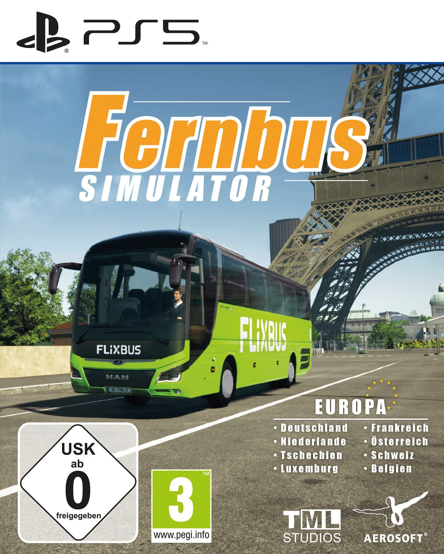 Der Fernbus Simulator (Blu-ray Disc), PlayStation 5
