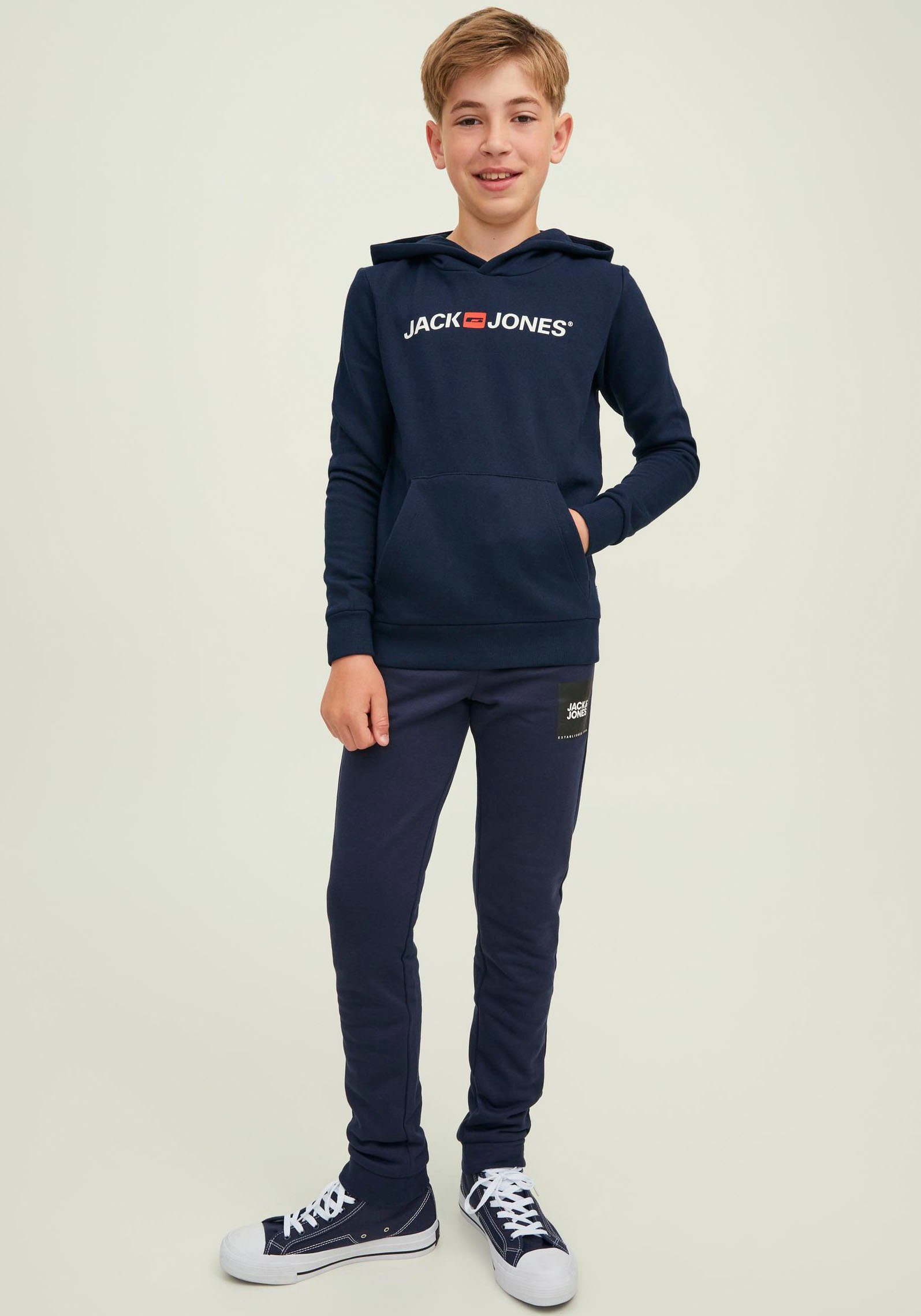 Jack & Jones Junior Kapuzensweatshirt Teal Deep