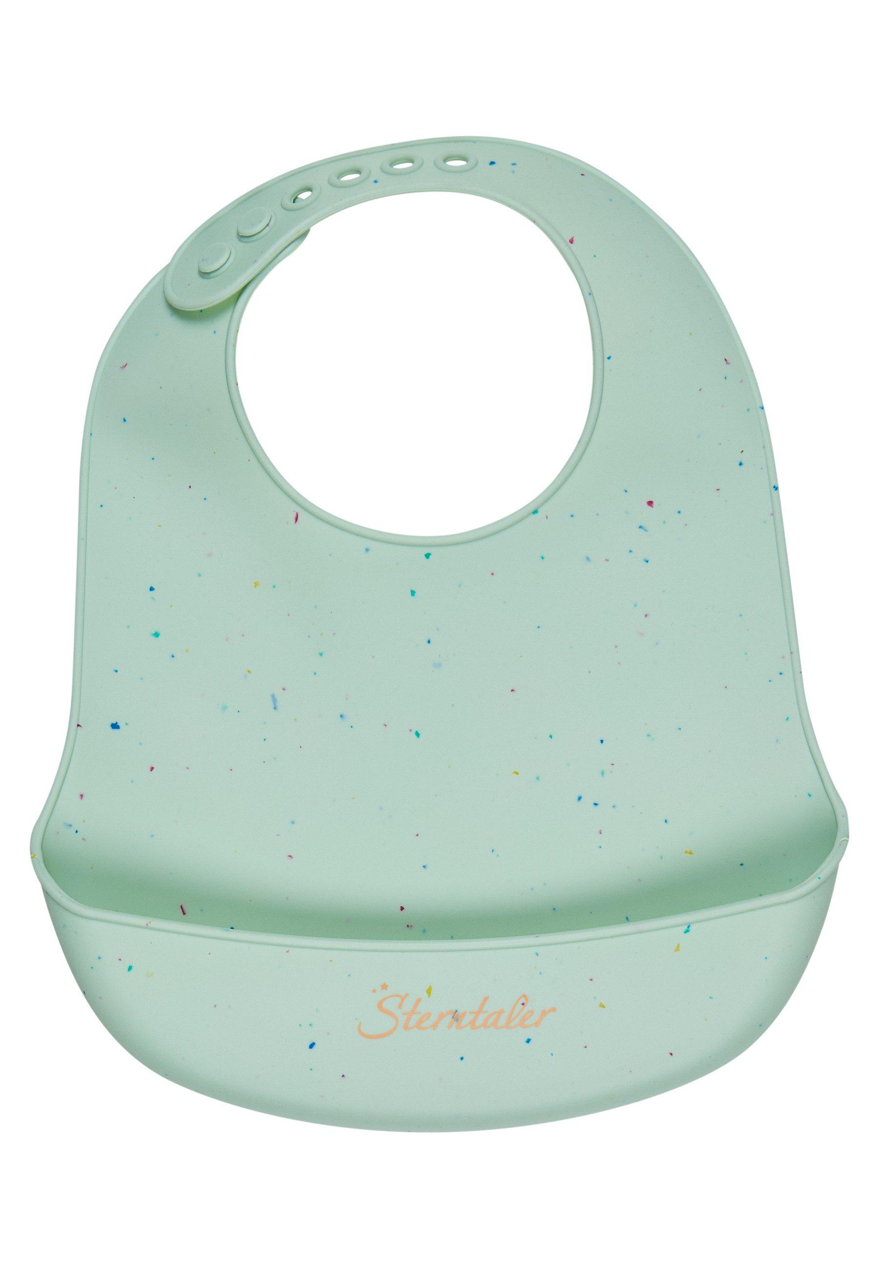 Sterntaler® Lätzchen Silikon Lätzchen FAMILIE Bär, (Set, 1-St), Silikon Lätzchen, lebensmittelecht, BPA frei, spülmaschinengeeignet