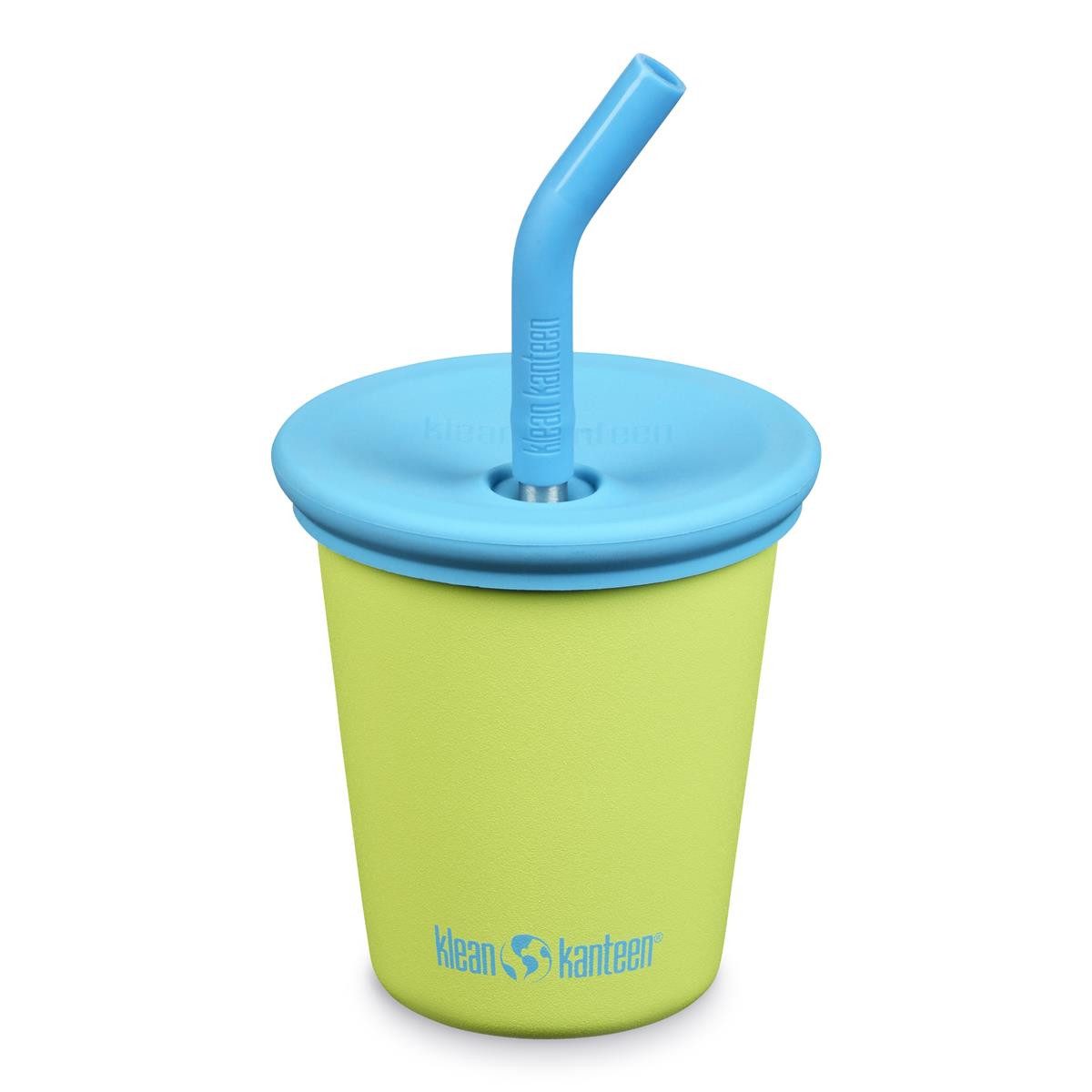Klean Kanteen Trinkflasche Kid Kanteen®Kid Steel Cup (Kid Straw Lid) JP Juicy Pear