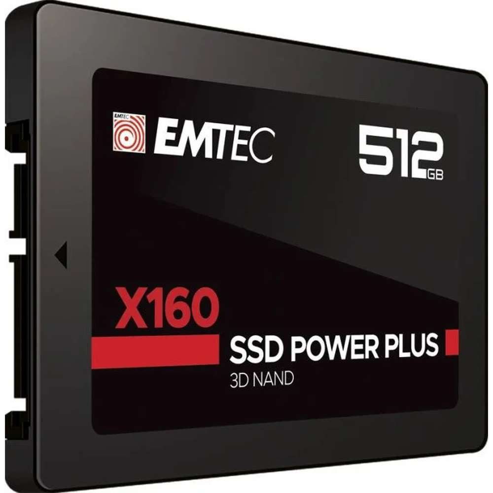 EMTEC Emtec X160 512 GB 2.5" Serial ATA III QLC 3D NAND interne SSD