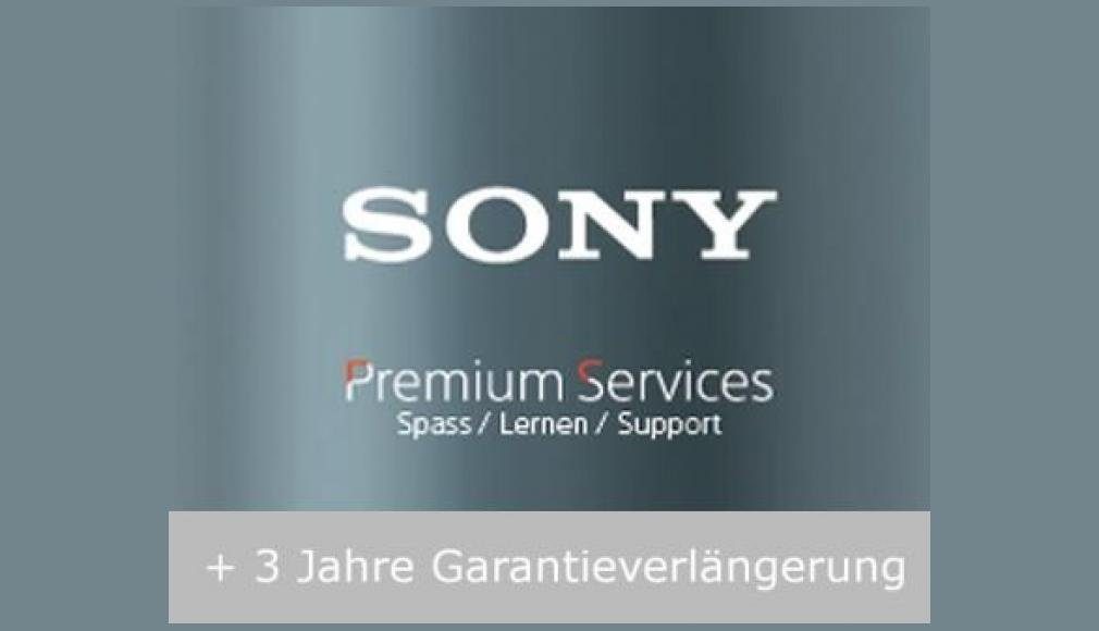 Sony Garantieverlängerung um 3 weitere Jahre Objektivzubehör