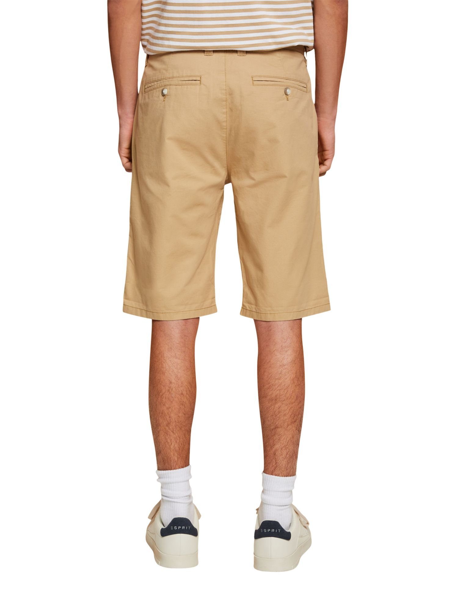 LIGHT Baumwolle Shorts Shorts im BEIGE Chino-Style Esprit nachhaltiger aus (1-tlg)