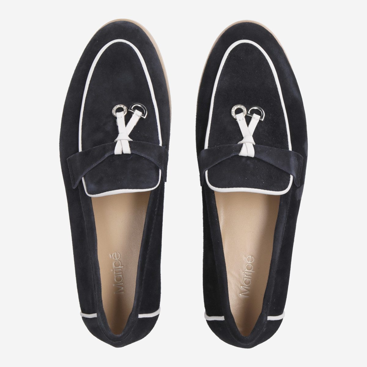 Maripé Maripé VANIA V.2 SCURO, Slipper & Mokassin, Blau, Damen Slipper