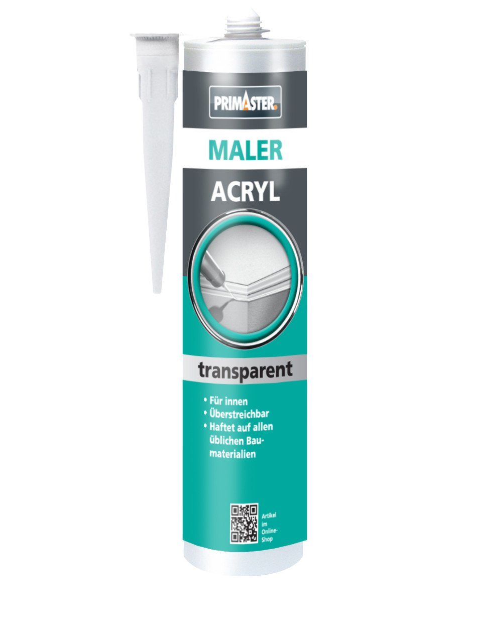 Silikon Primaster Maler Acryl transparent 300 ml